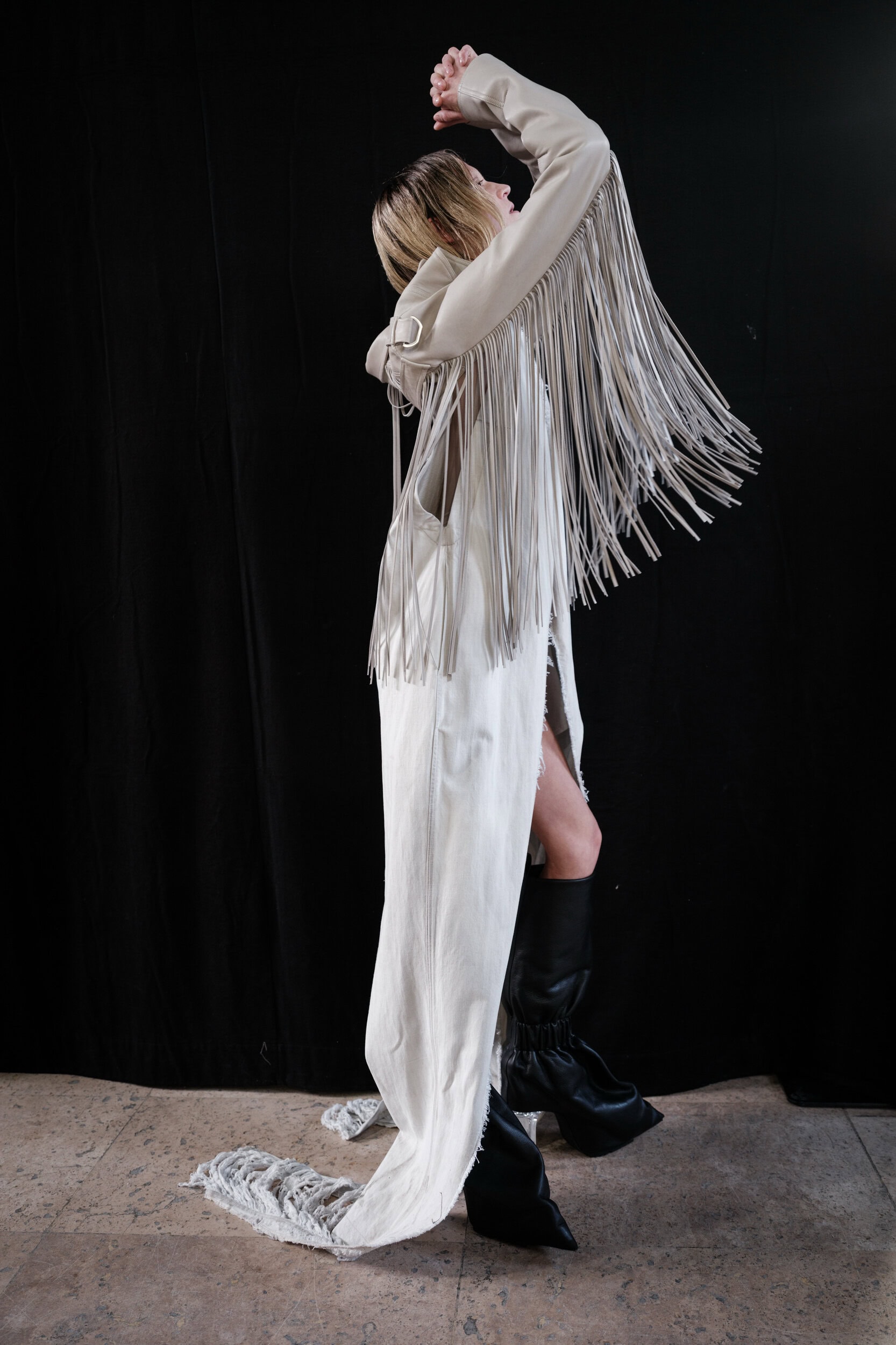 Rick Owens Spring 2026 Fashion Show Backstage
