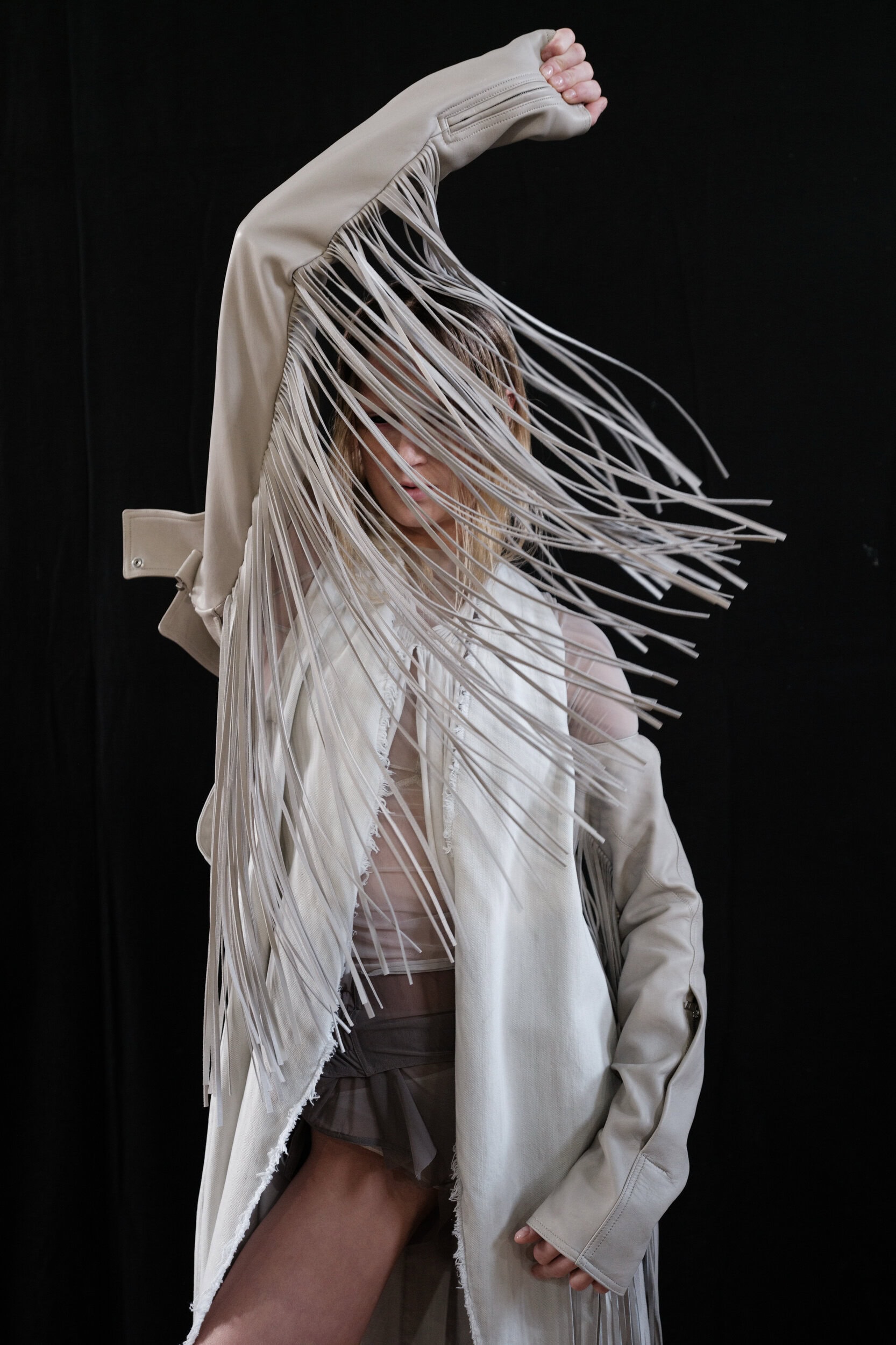 Rick Owens Spring 2026 Fashion Show Backstage