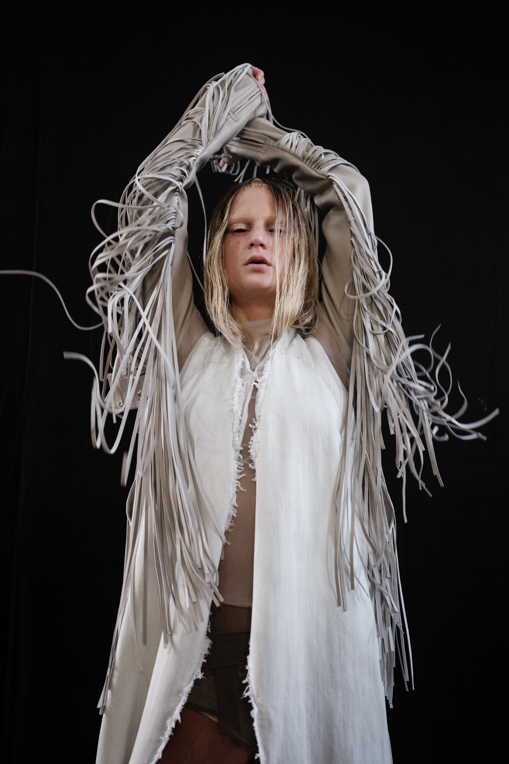 Rick Owens Spring 2026 Fashion Show Backstage
