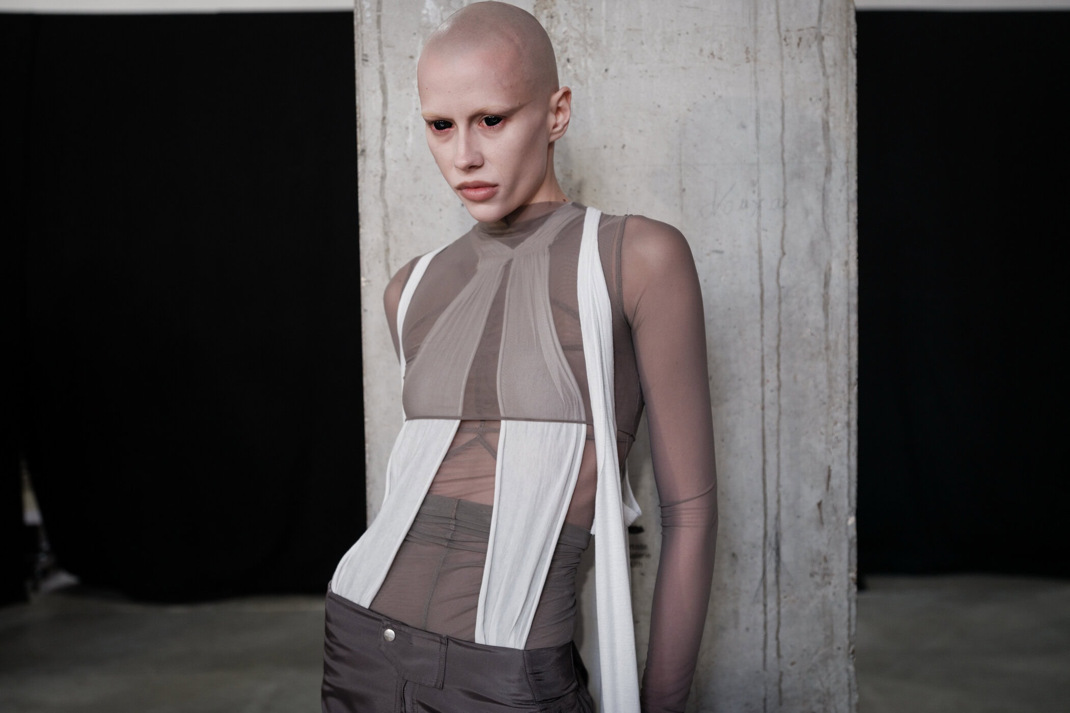 Rick Owens Spring 2026 Fashion Show Backstage