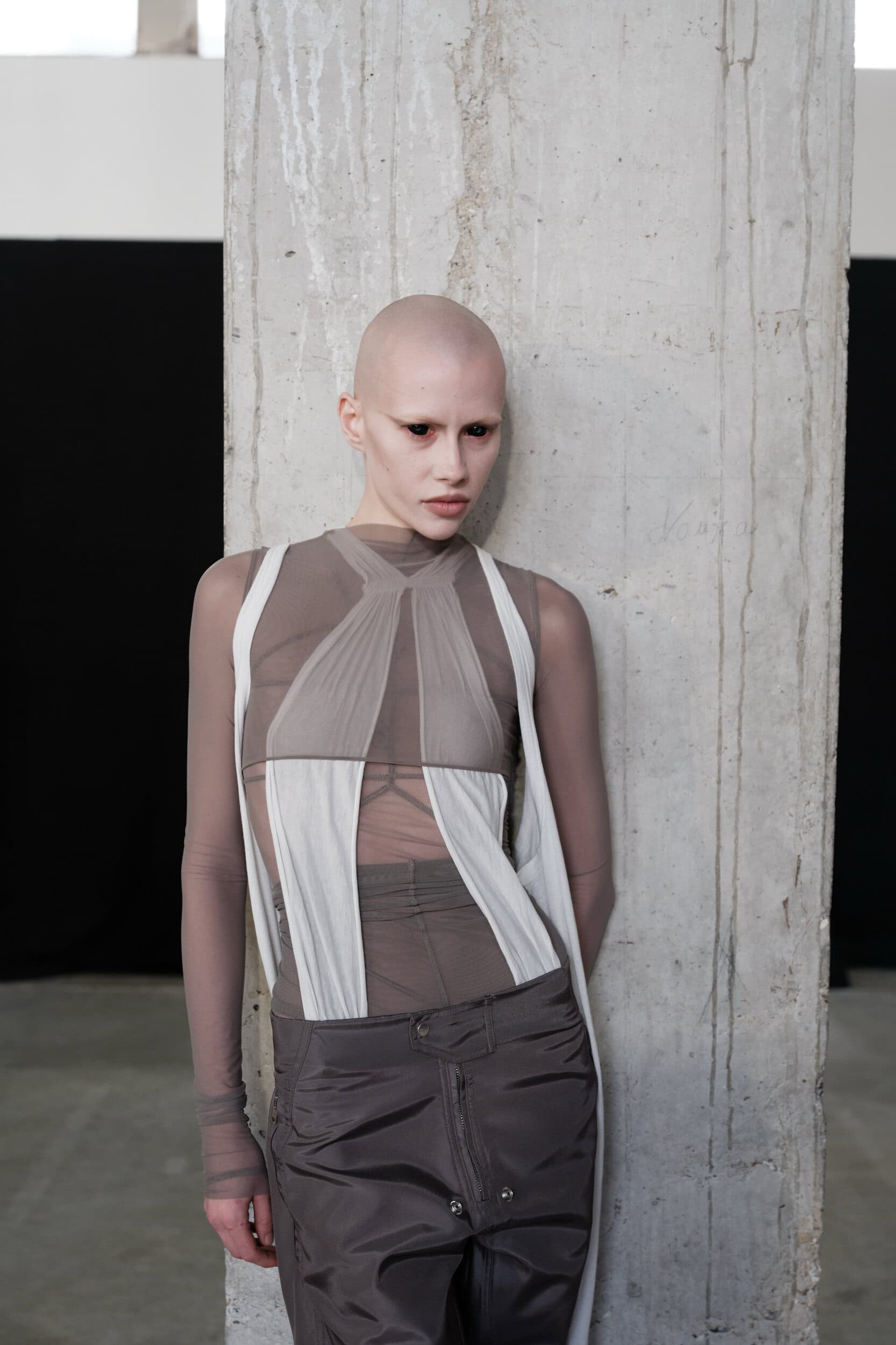 Rick Owens Spring 2026 Fashion Show Backstage