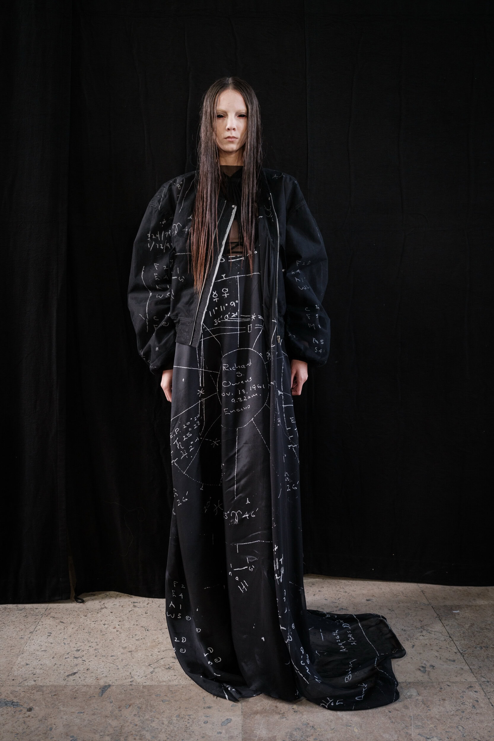 Rick Owens Spring 2026 Fashion Show Backstage