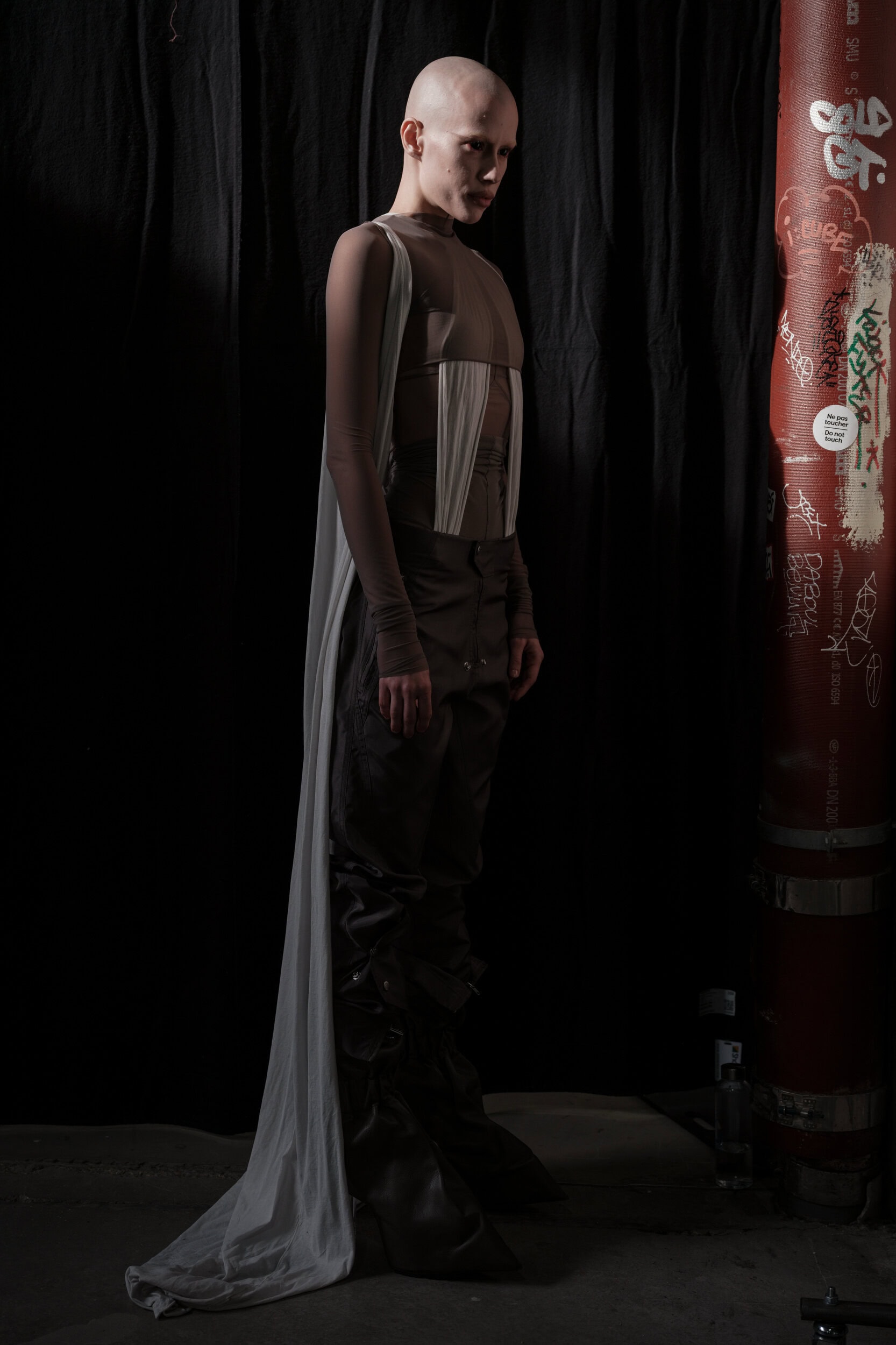 Rick Owens Spring 2026 Fashion Show Backstage
