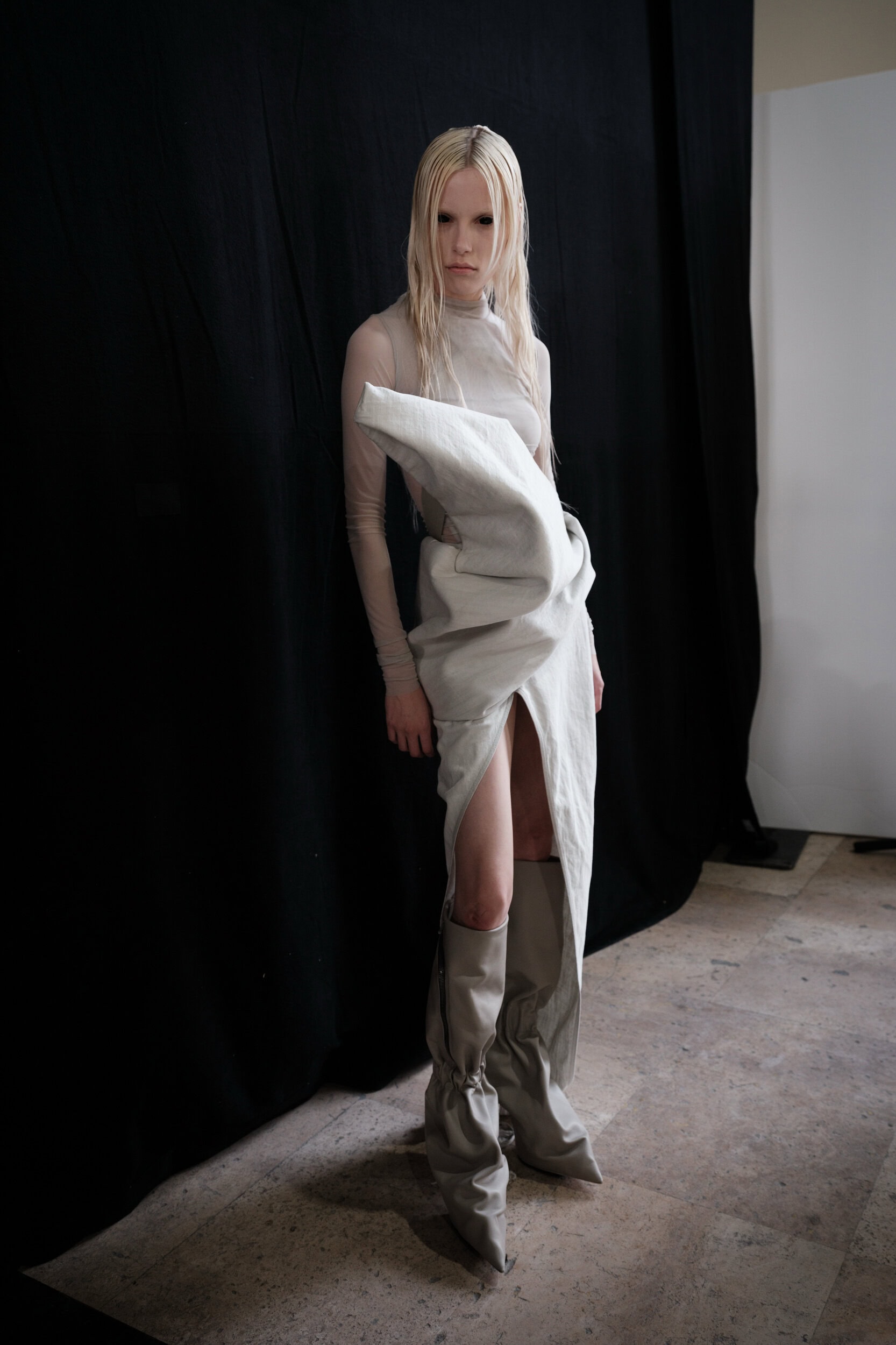 Rick Owens Spring 2026 Fashion Show Backstage