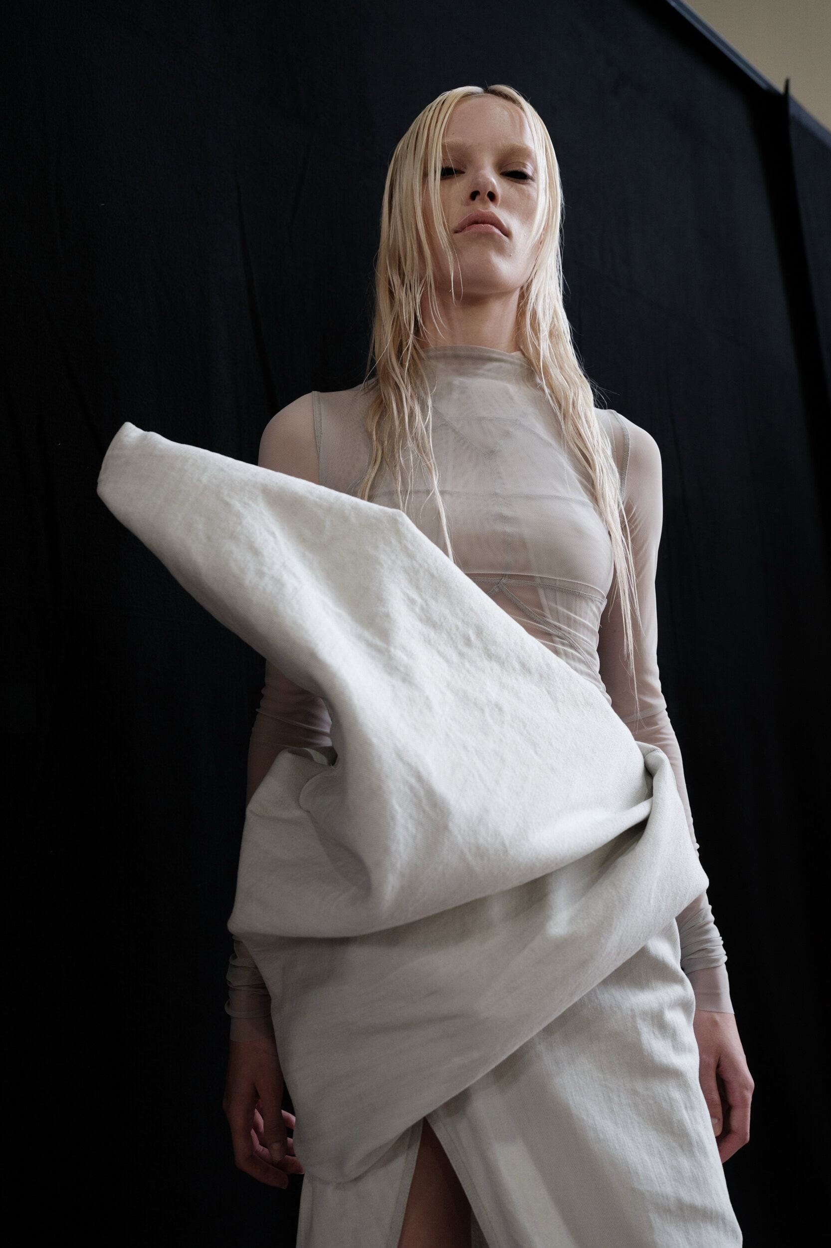 Rick Owens Spring 2026 Fashion Show Backstage