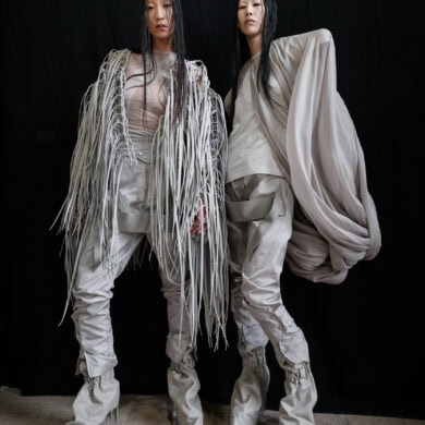 Rick Owens Spring 2026 Fashion Show Backstage