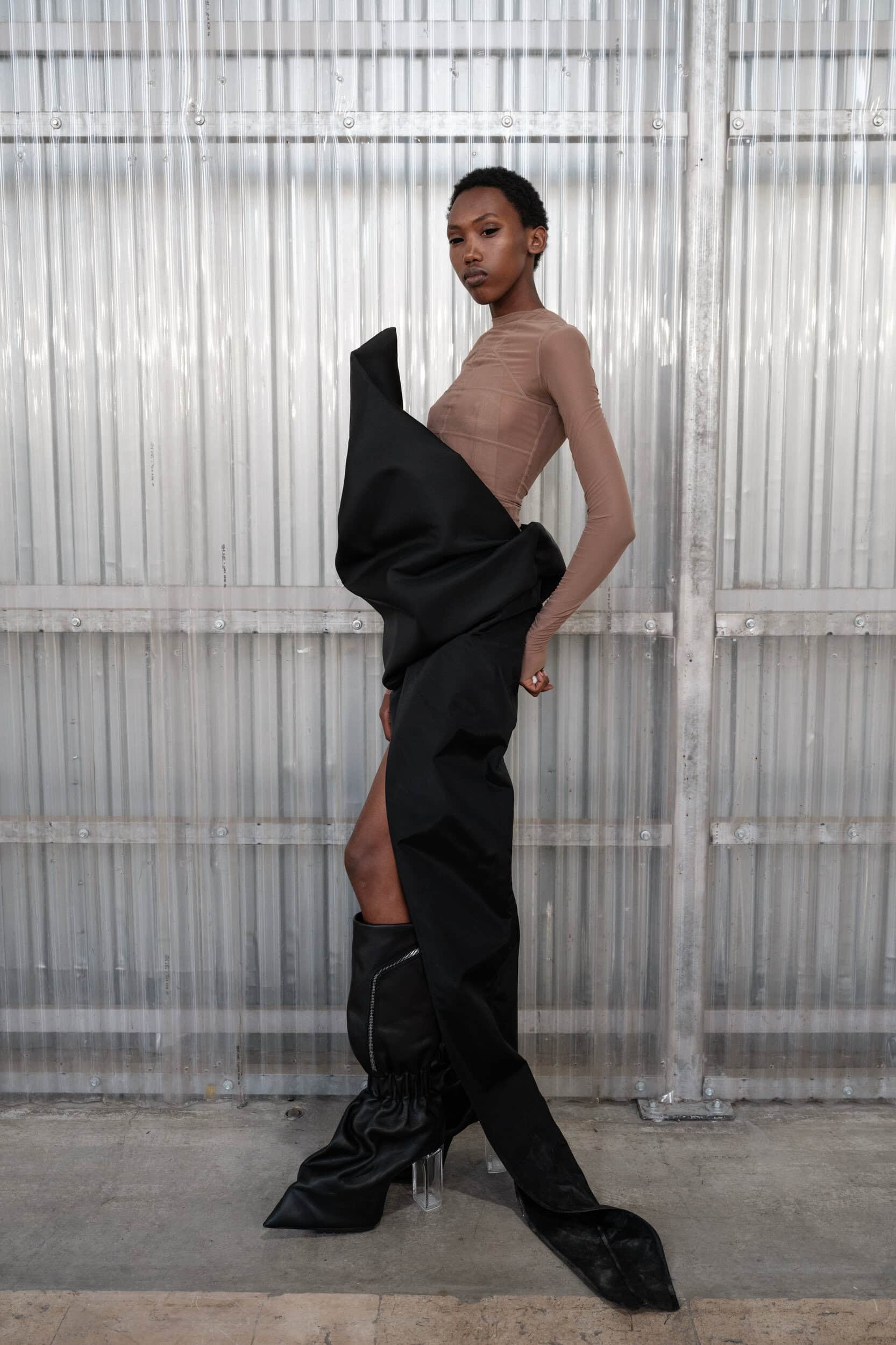 Rick Owens Spring 2026 Fashion Show Backstage