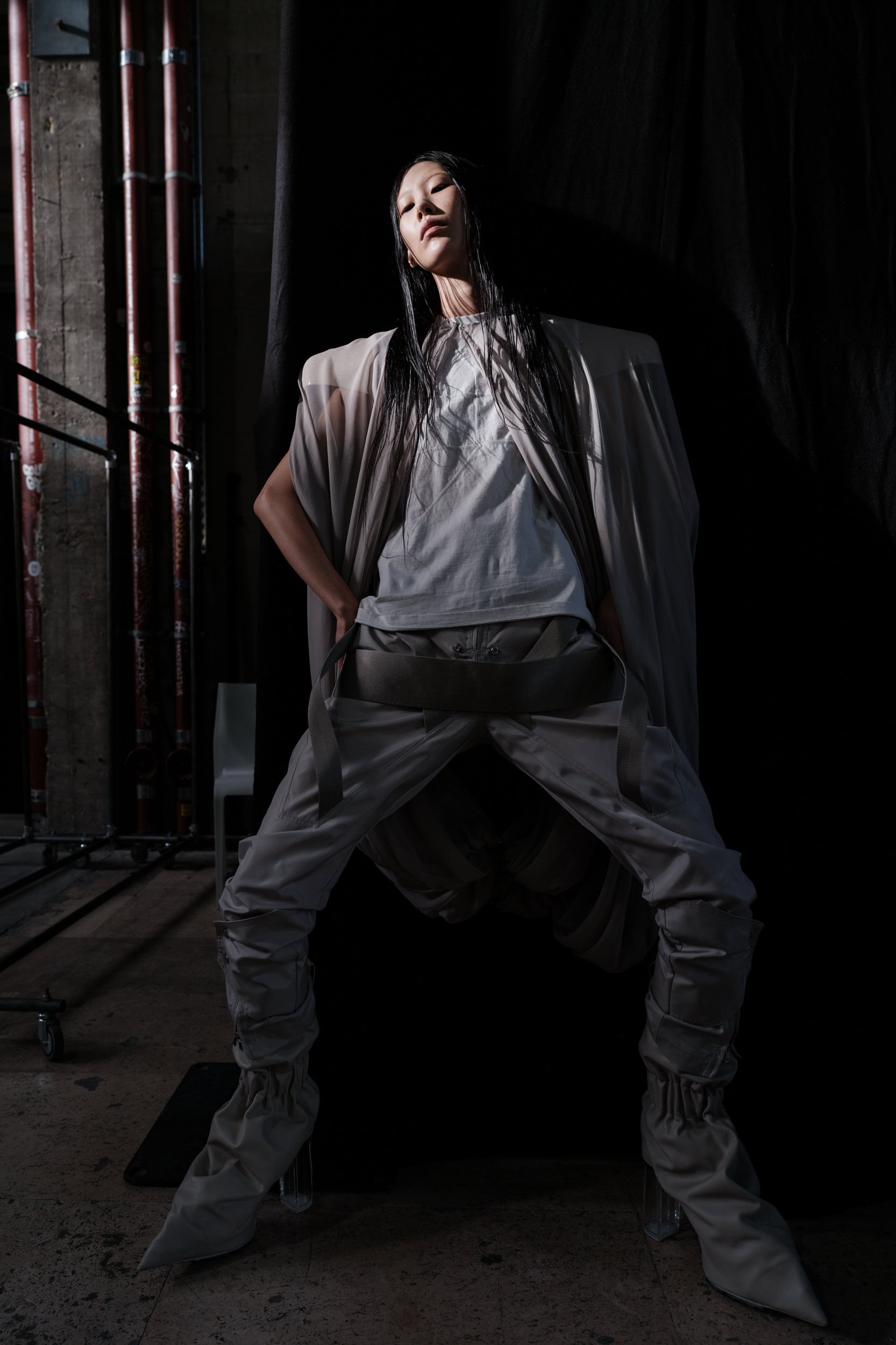 Rick Owens Spring 2026 Fashion Show Backstage
