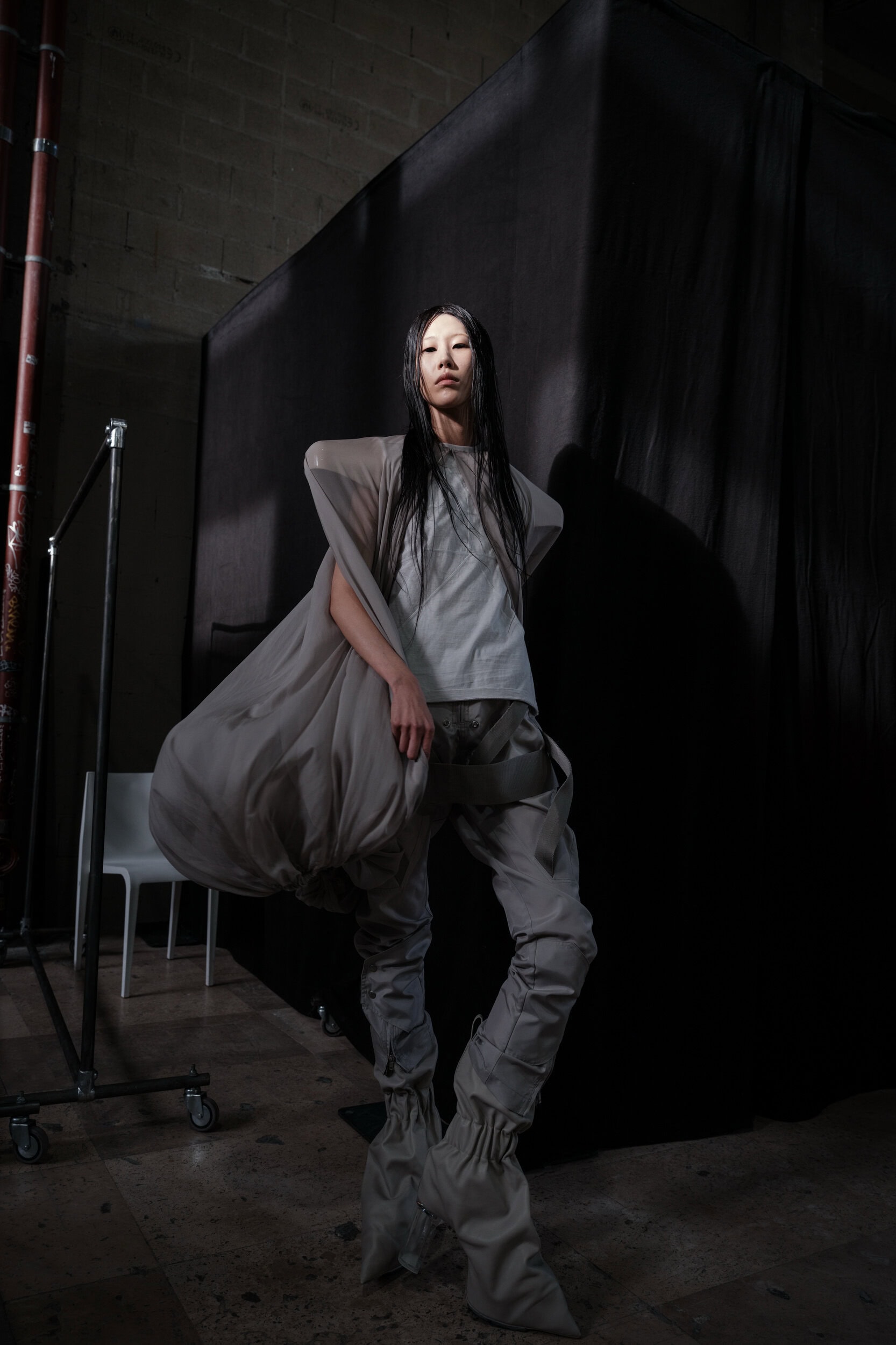 Rick Owens Spring 2026 Fashion Show Backstage