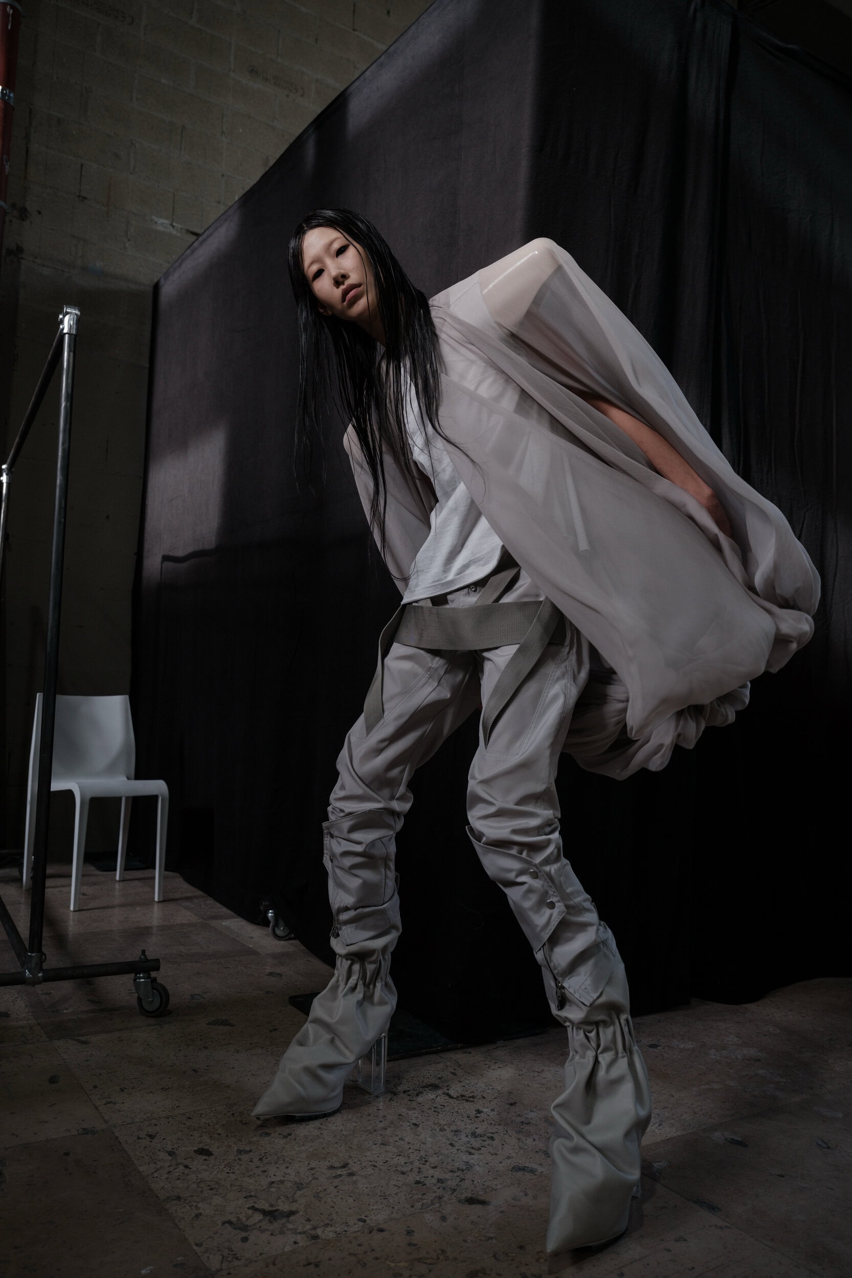 Rick Owens Spring 2026 Fashion Show Backstage