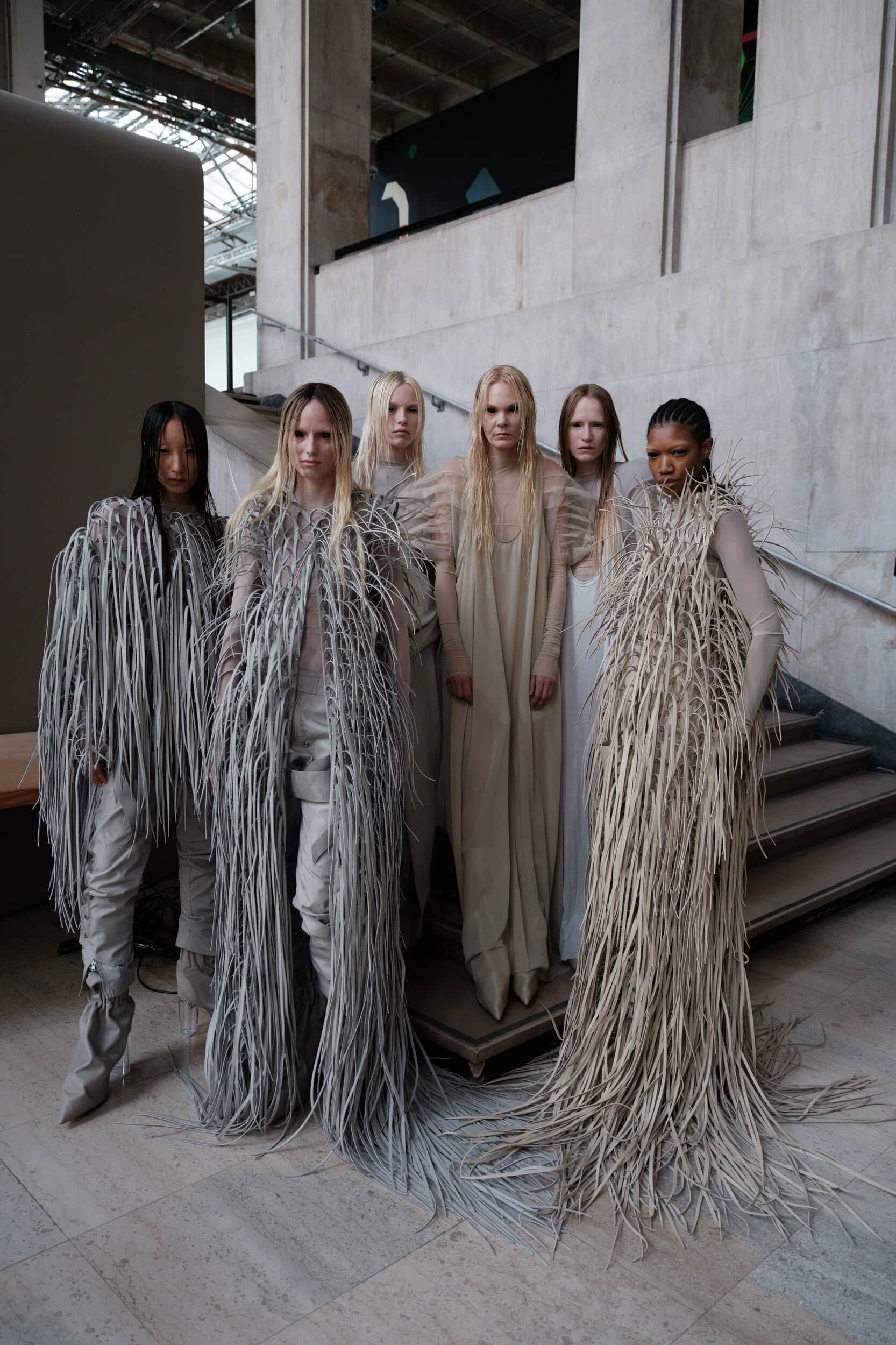 Rick Owens Spring 2026 Fashion Show Backstage
