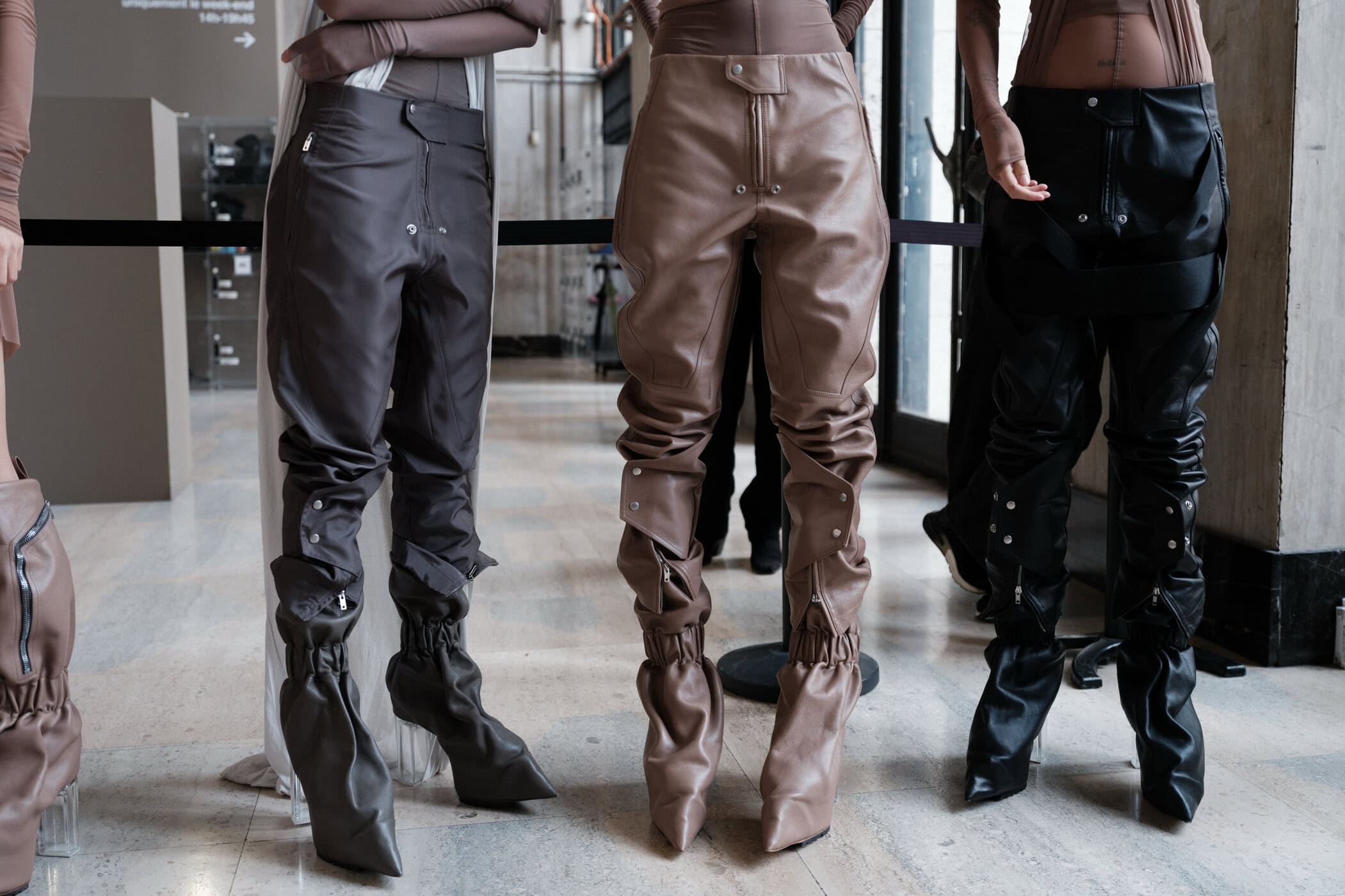 Rick Owens Spring 2026 Fashion Show Backstage