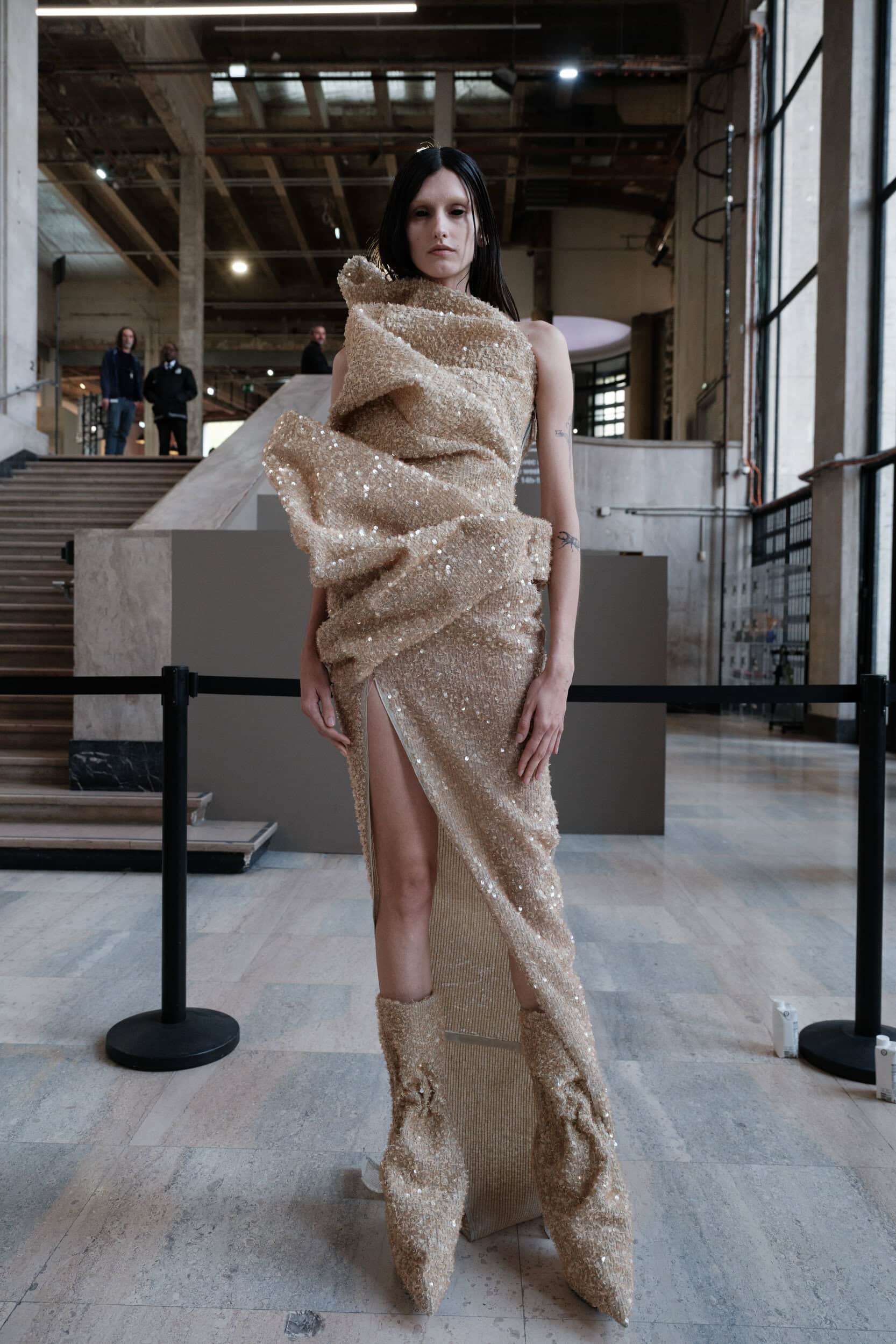 Rick Owens Spring 2026 Fashion Show Backstage