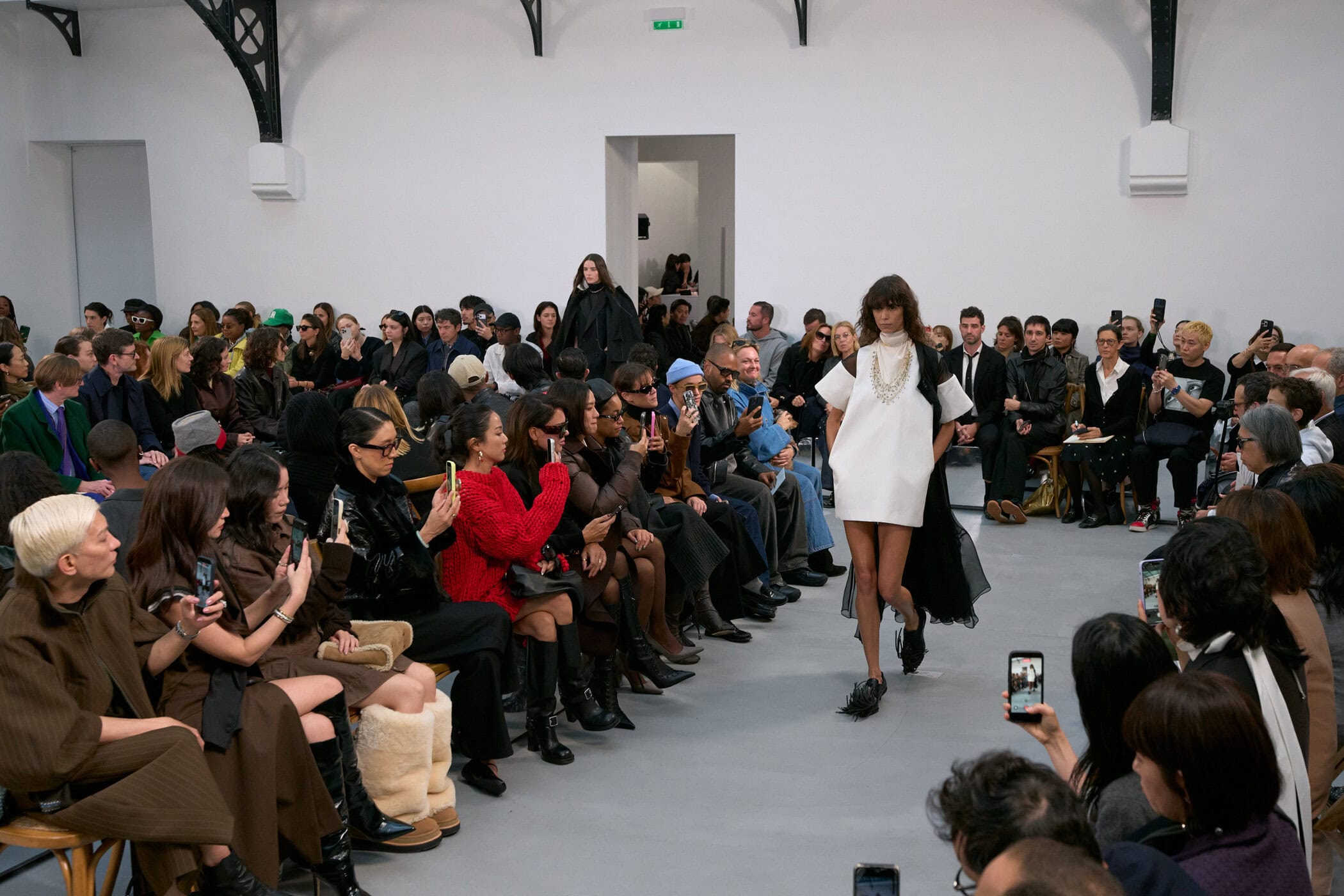 Sacai Spring 2026 Fashion Show Atmosphere