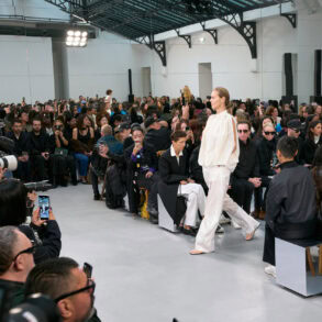Sacai Spring 2026 Fashion Show Atmosphere