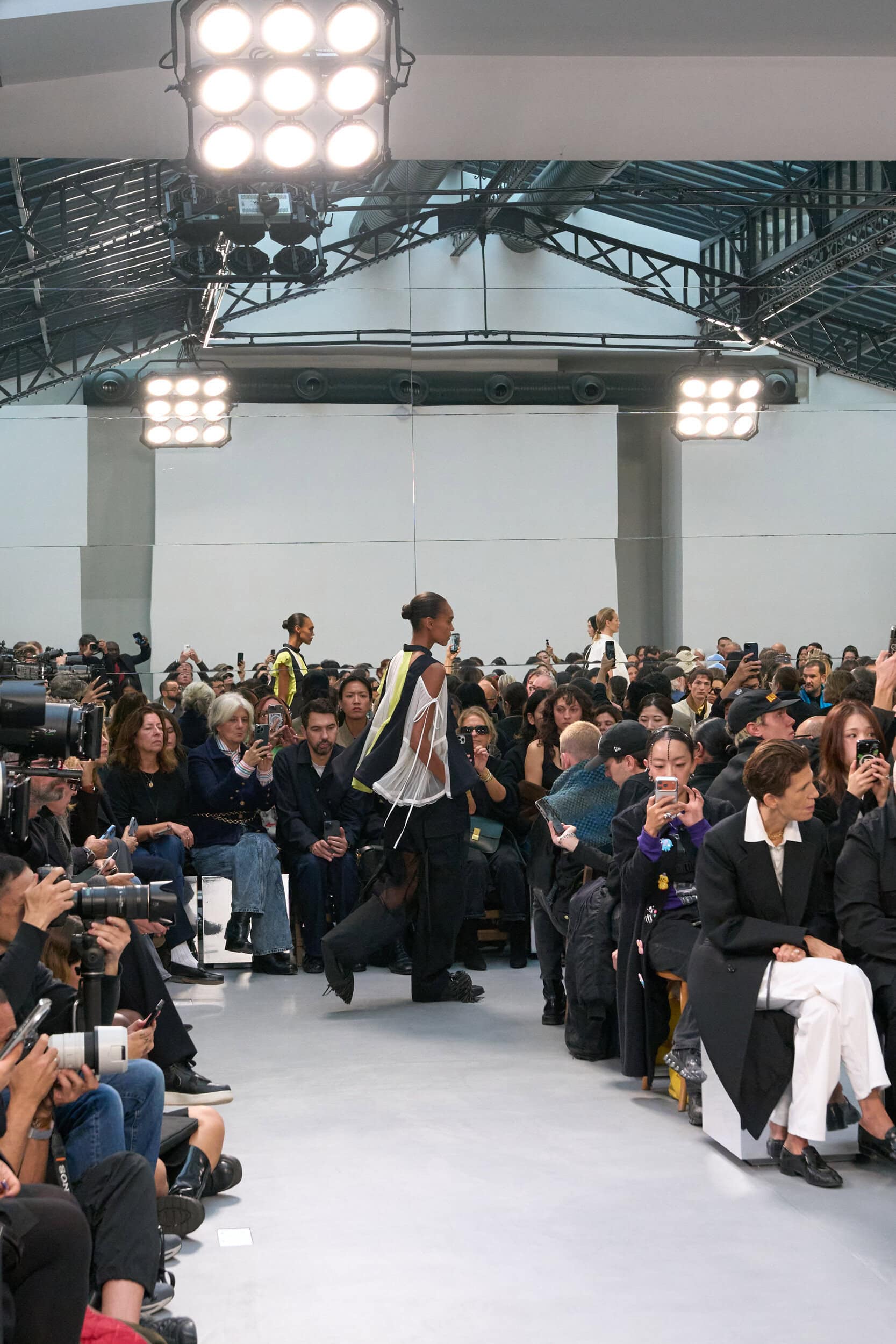Sacai Spring 2026 Fashion Show Atmosphere