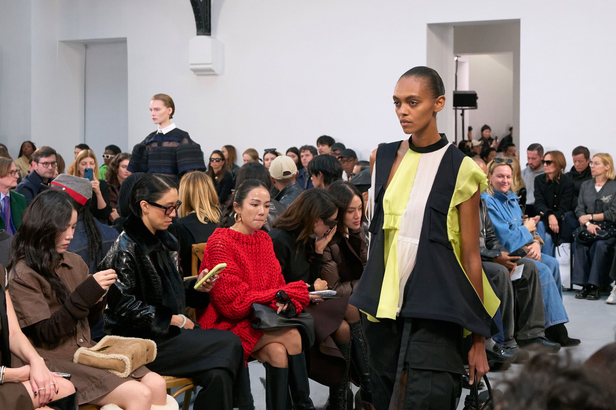 Sacai Spring 2026 Fashion Show Atmosphere