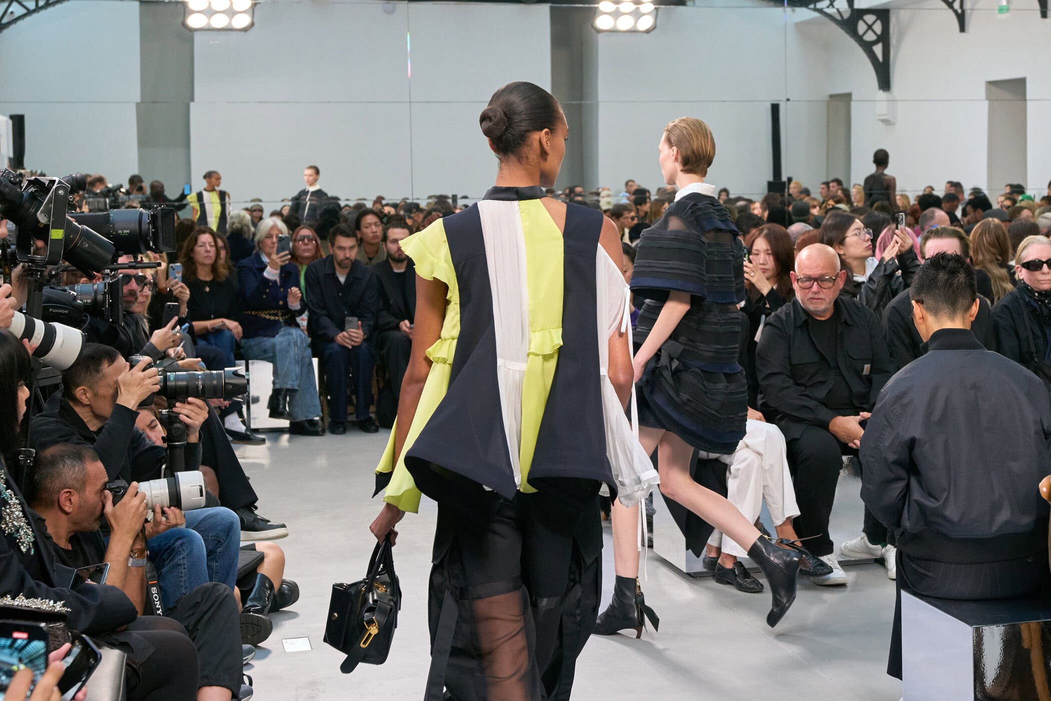 Sacai Spring 2026 Fashion Show Atmosphere