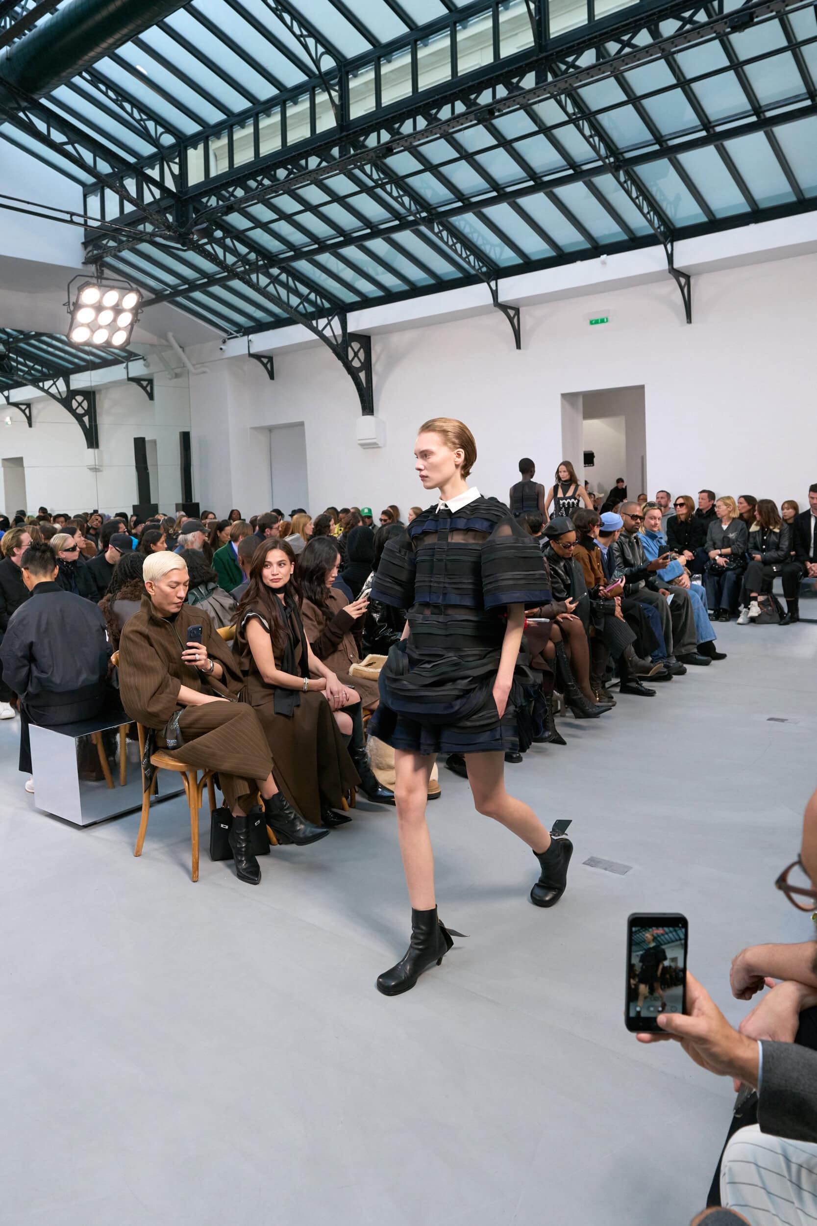 Sacai Spring 2026 Fashion Show Atmosphere