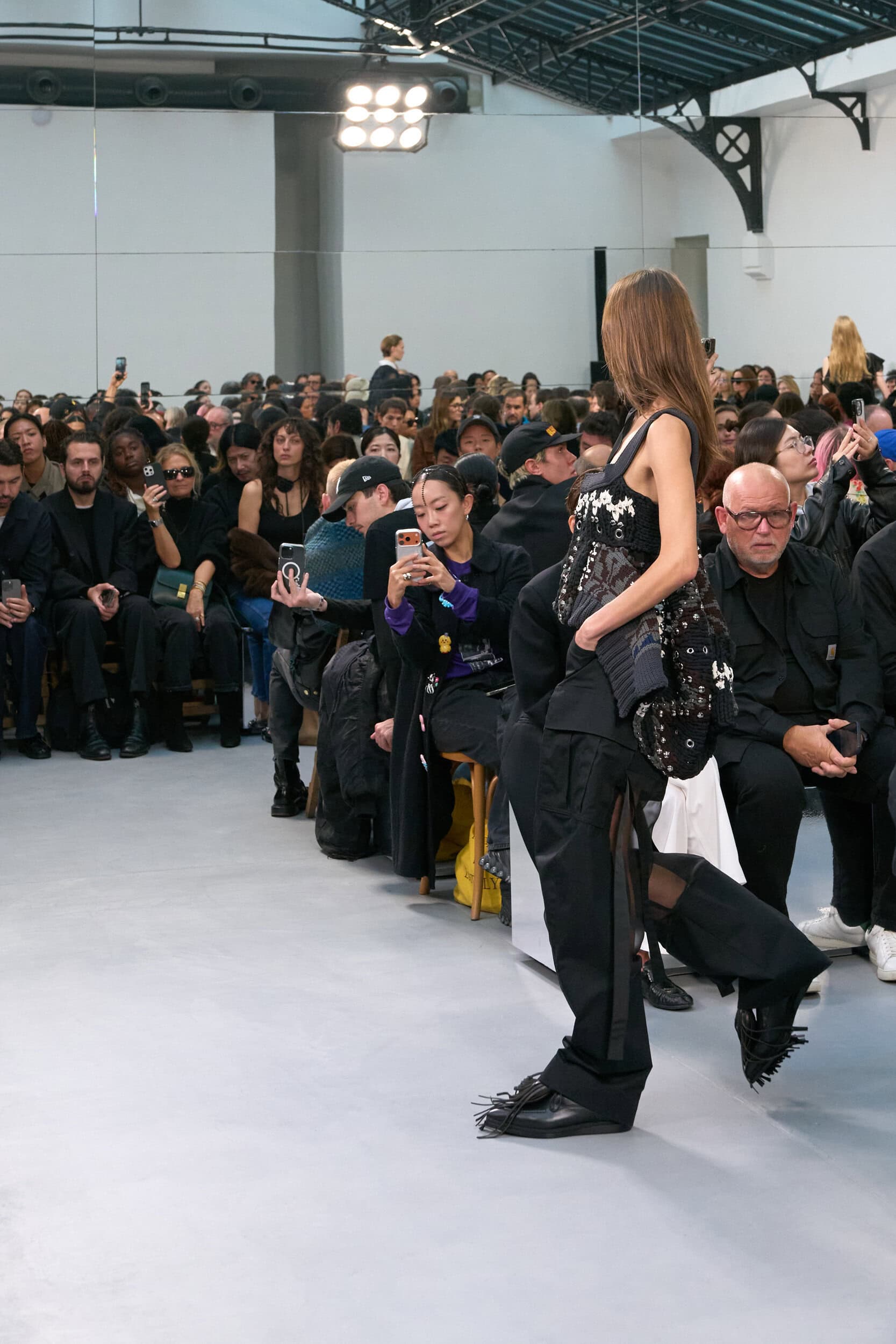 Sacai Spring 2026 Fashion Show Atmosphere