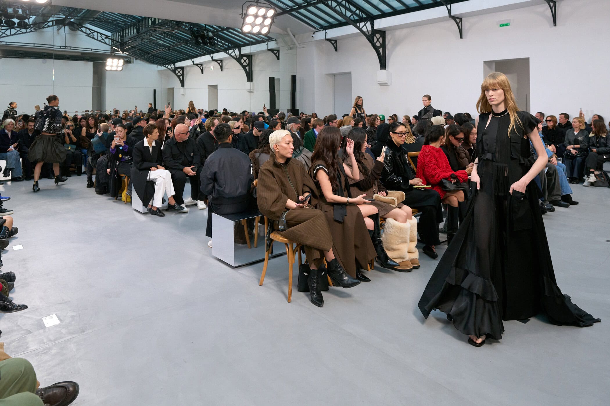 Sacai Spring 2026 Fashion Show Atmosphere