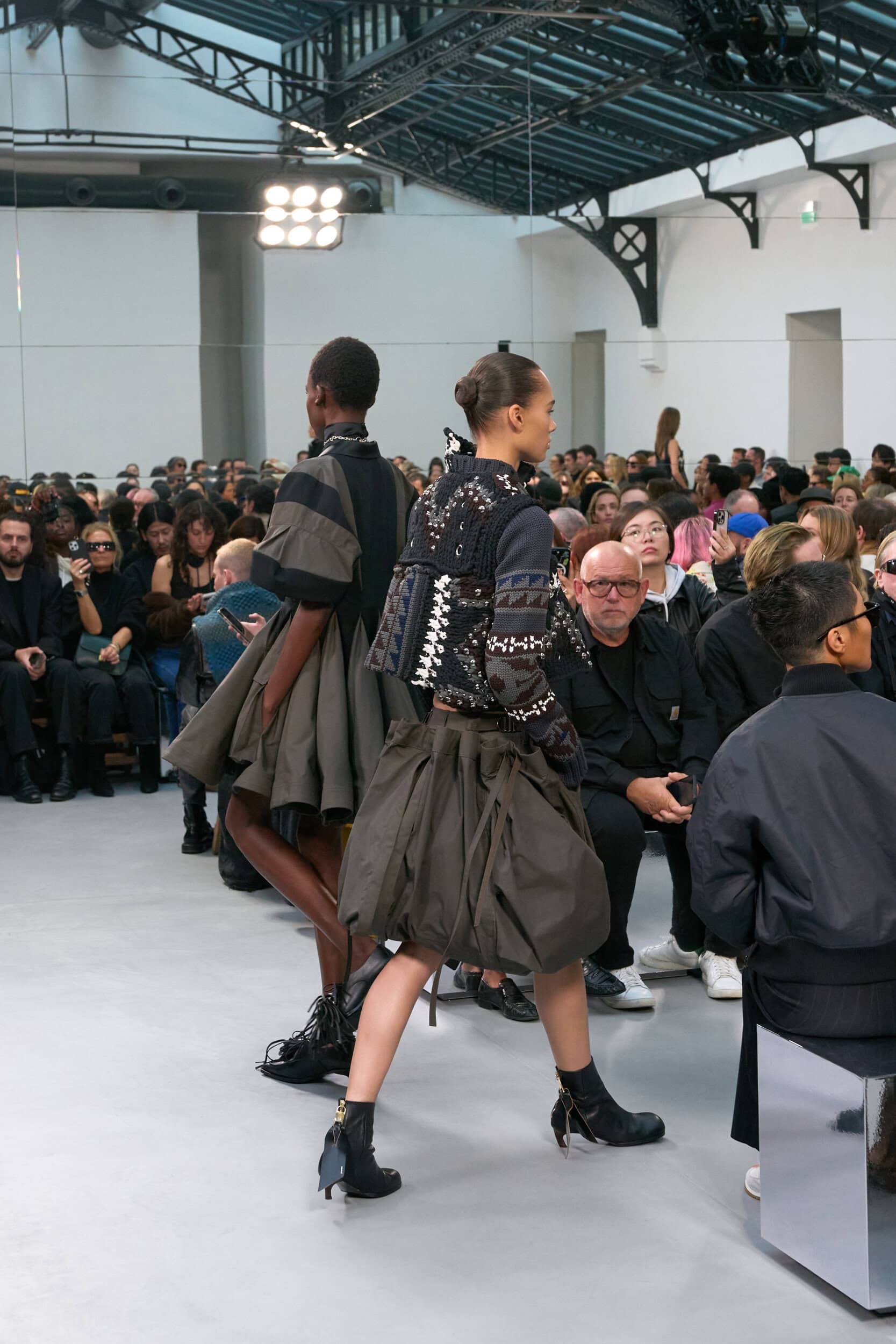 Sacai Spring 2026 Fashion Show Atmosphere