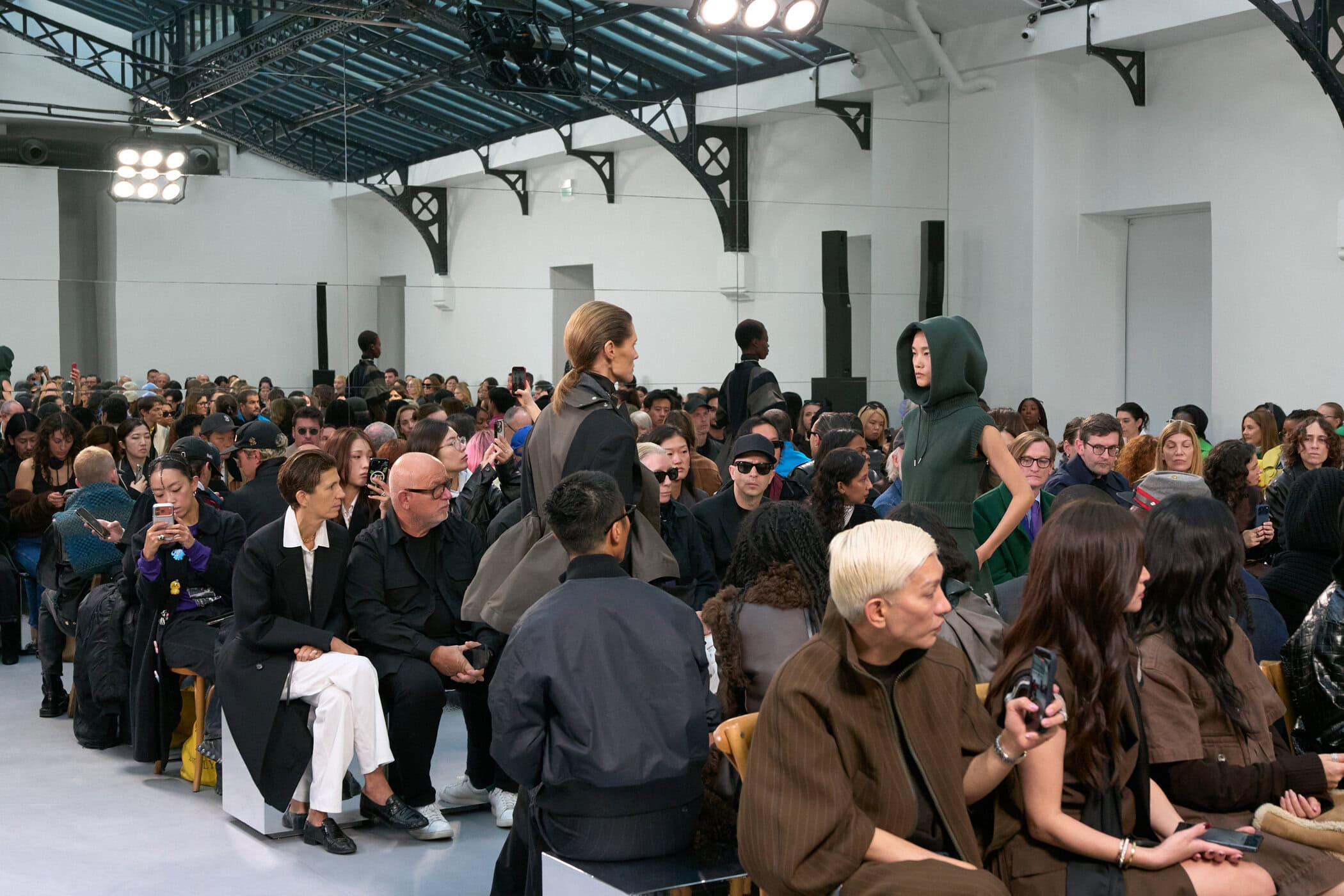 Sacai Spring 2026 Fashion Show Atmosphere