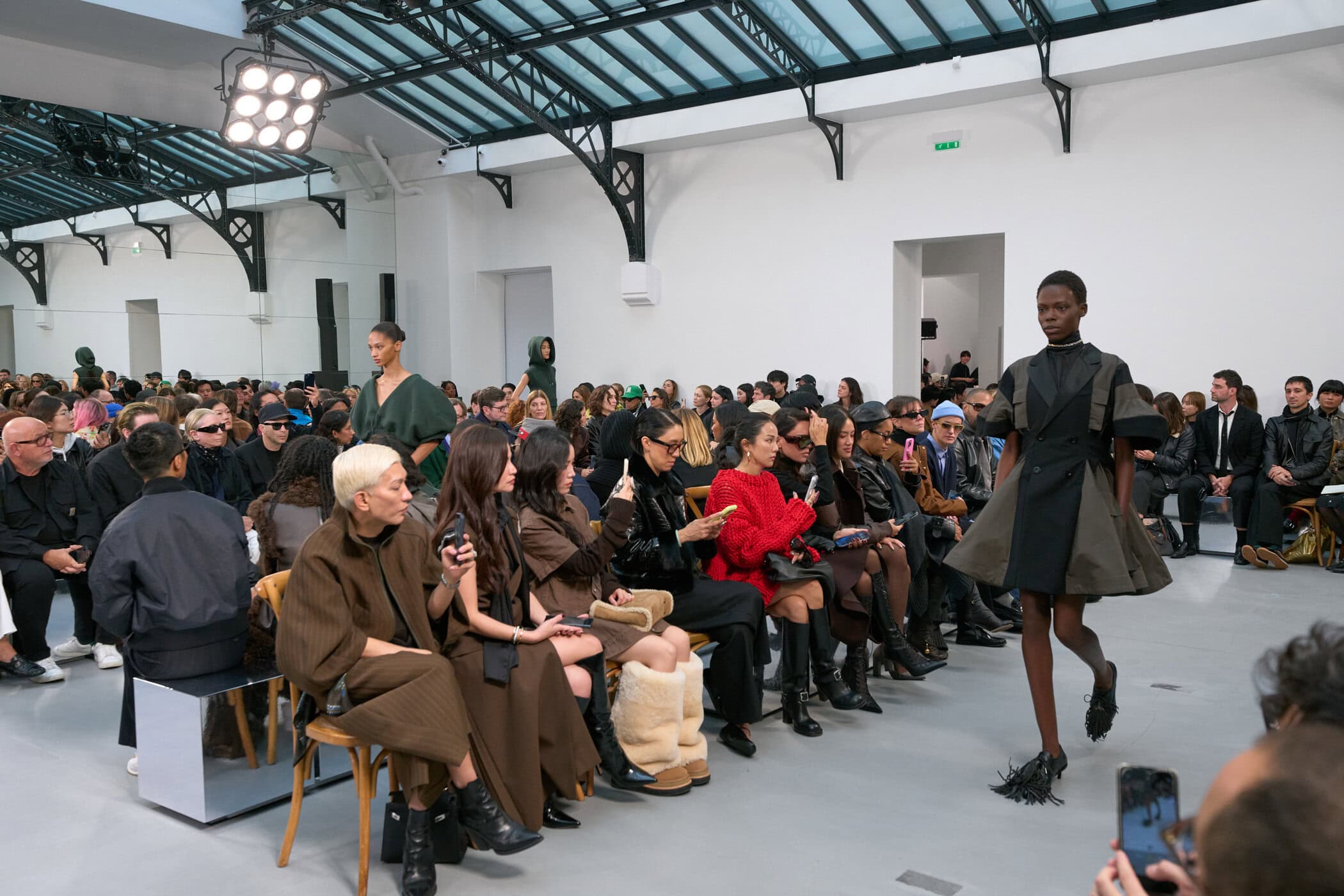 Sacai Spring 2026 Fashion Show Atmosphere