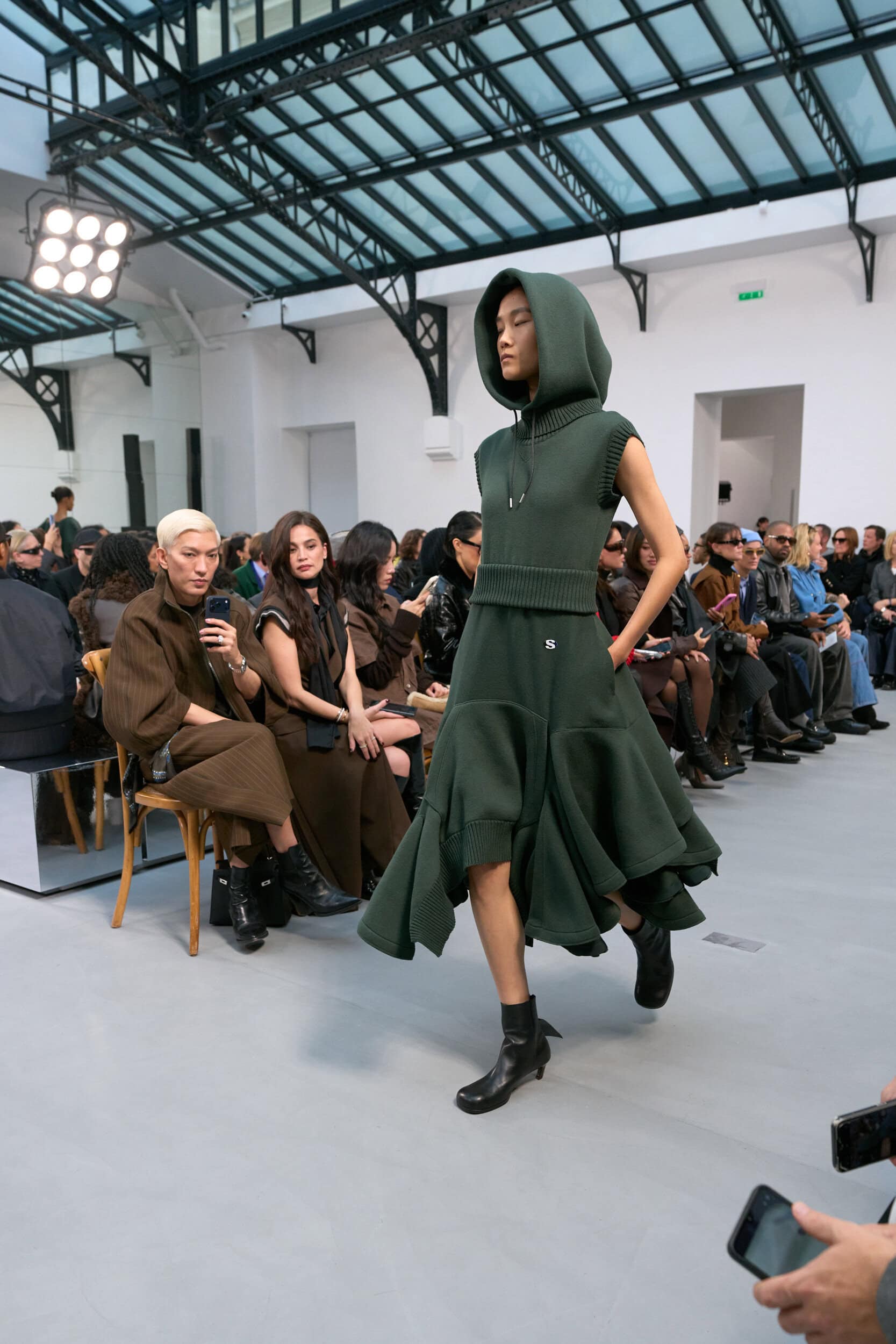 Sacai Spring 2026 Fashion Show Atmosphere