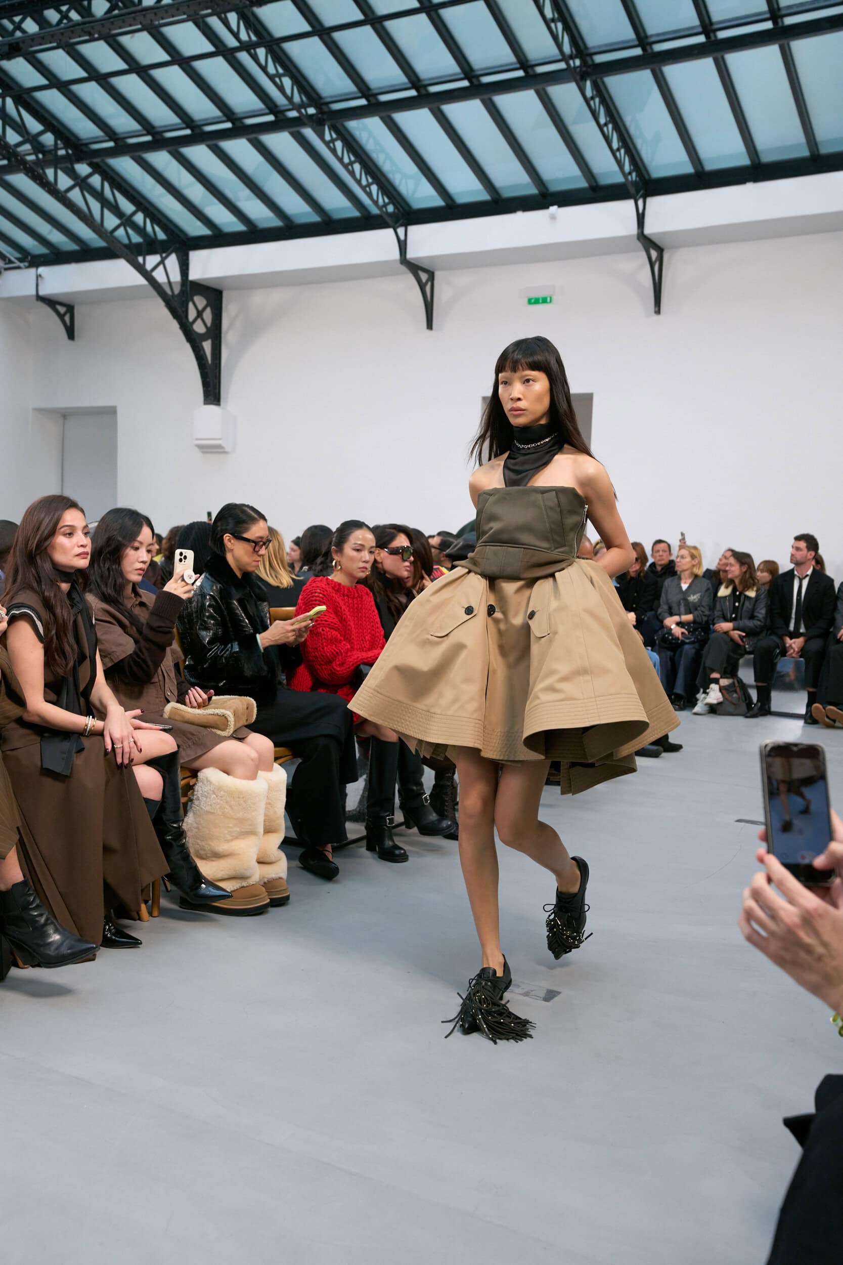 Sacai Spring 2026 Fashion Show Atmosphere
