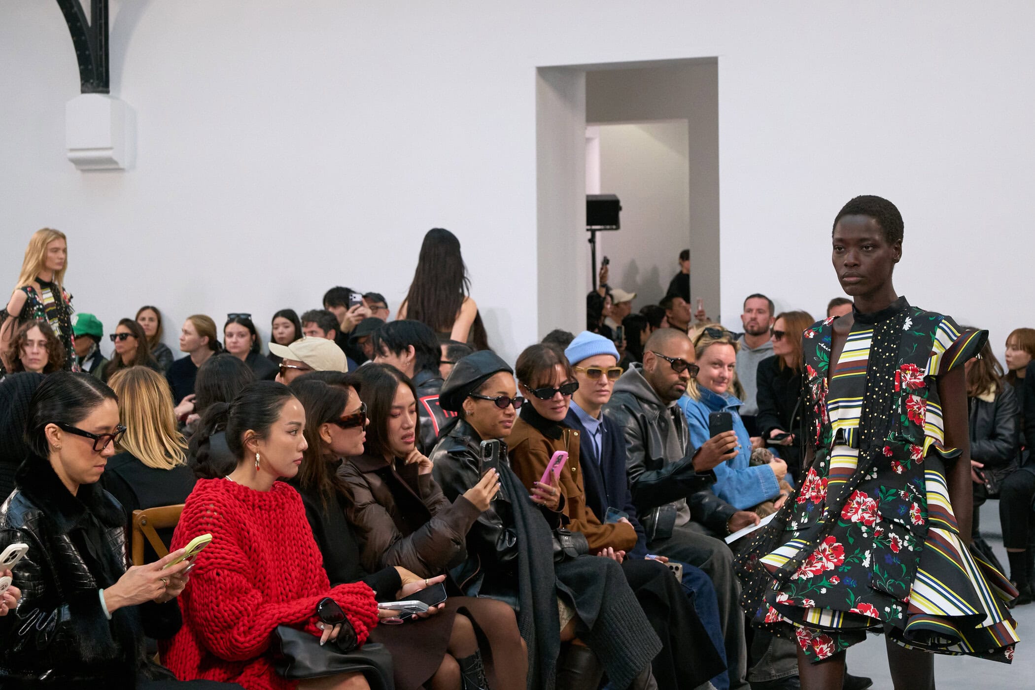 Sacai Spring 2026 Fashion Show Atmosphere