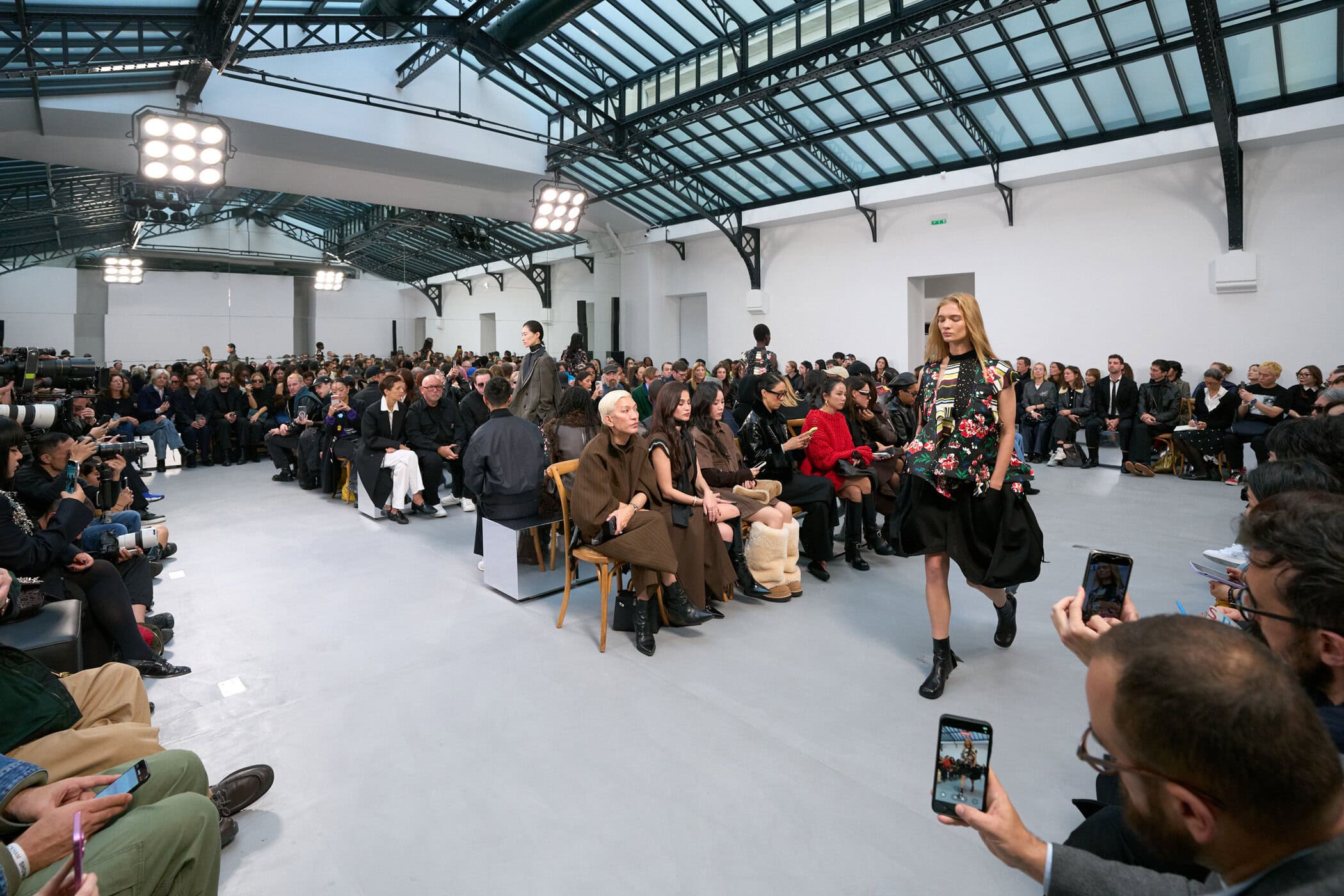 Sacai Spring 2026 Fashion Show Atmosphere