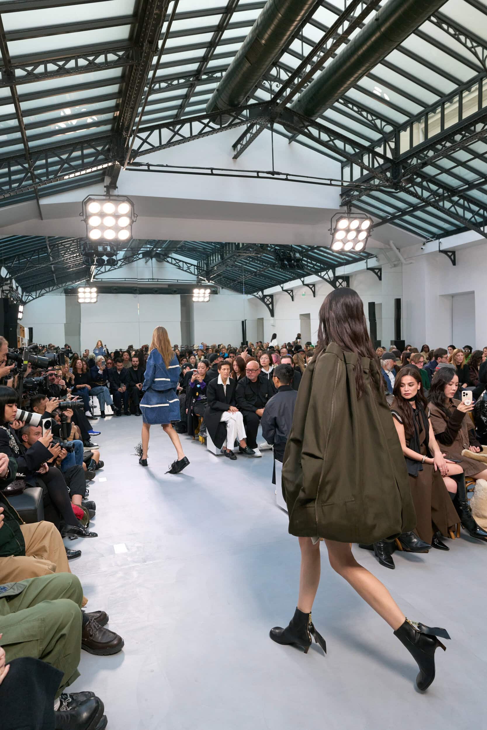 Sacai Spring 2026 Fashion Show Atmosphere