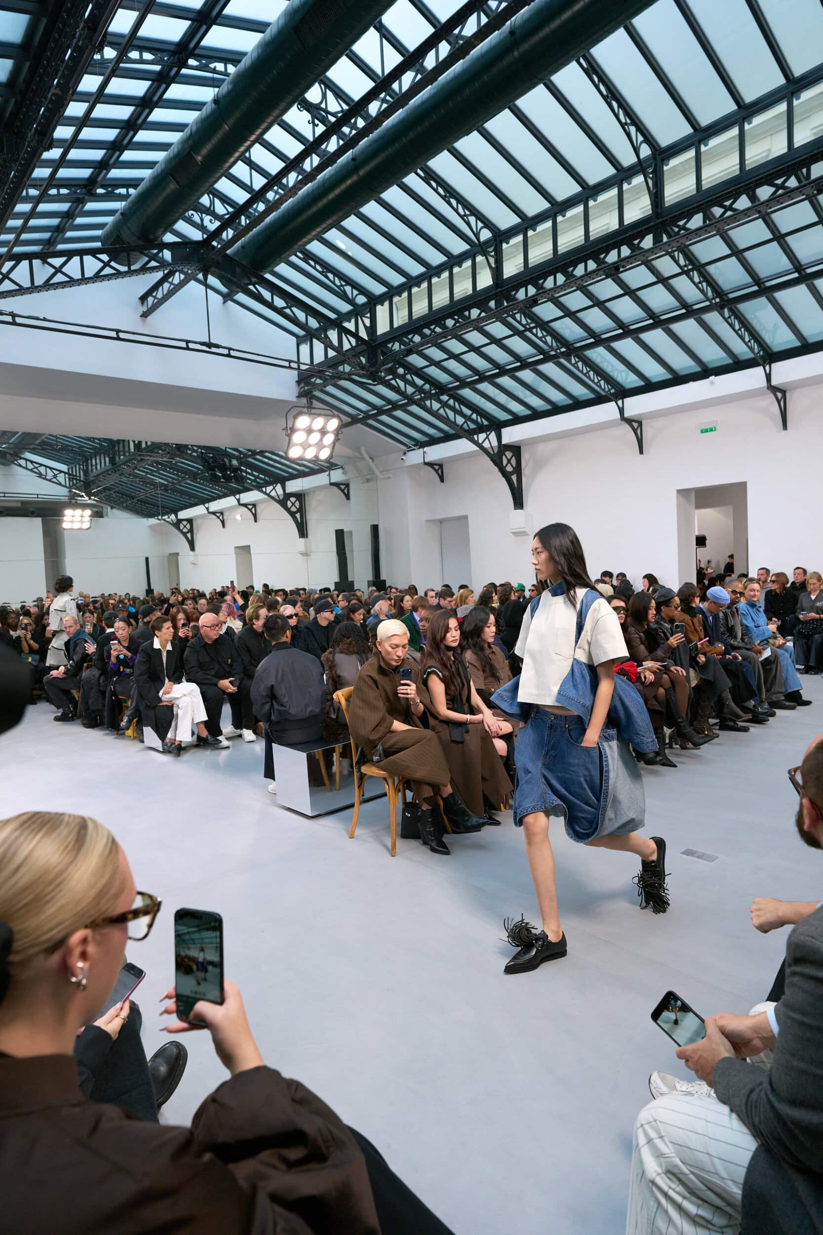 Sacai Spring 2026 Fashion Show Atmosphere