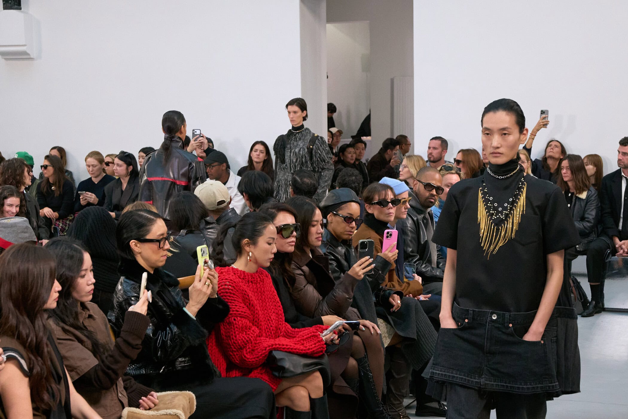 Sacai Spring 2026 Fashion Show Atmosphere
