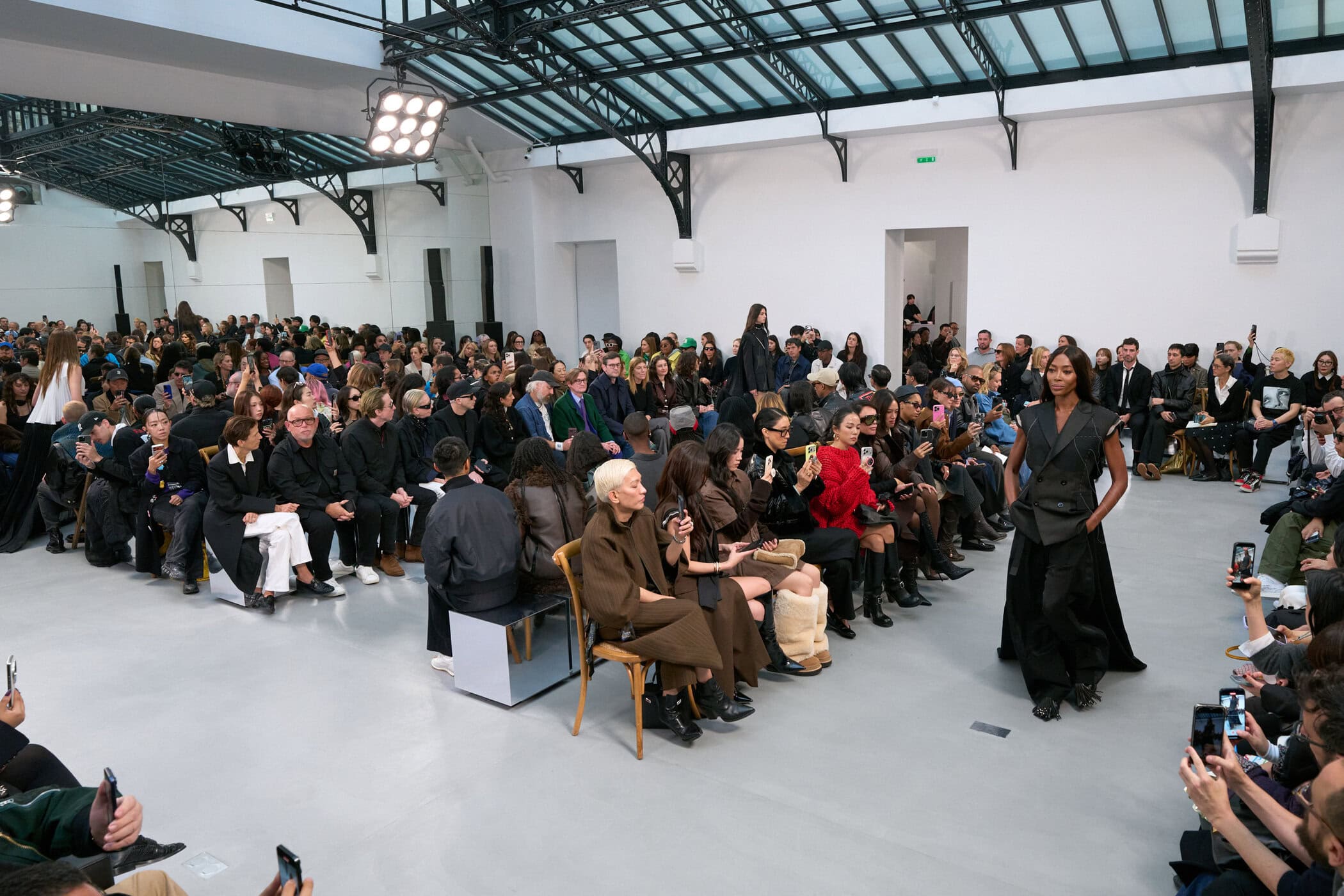 Sacai Spring 2026 Fashion Show Atmosphere