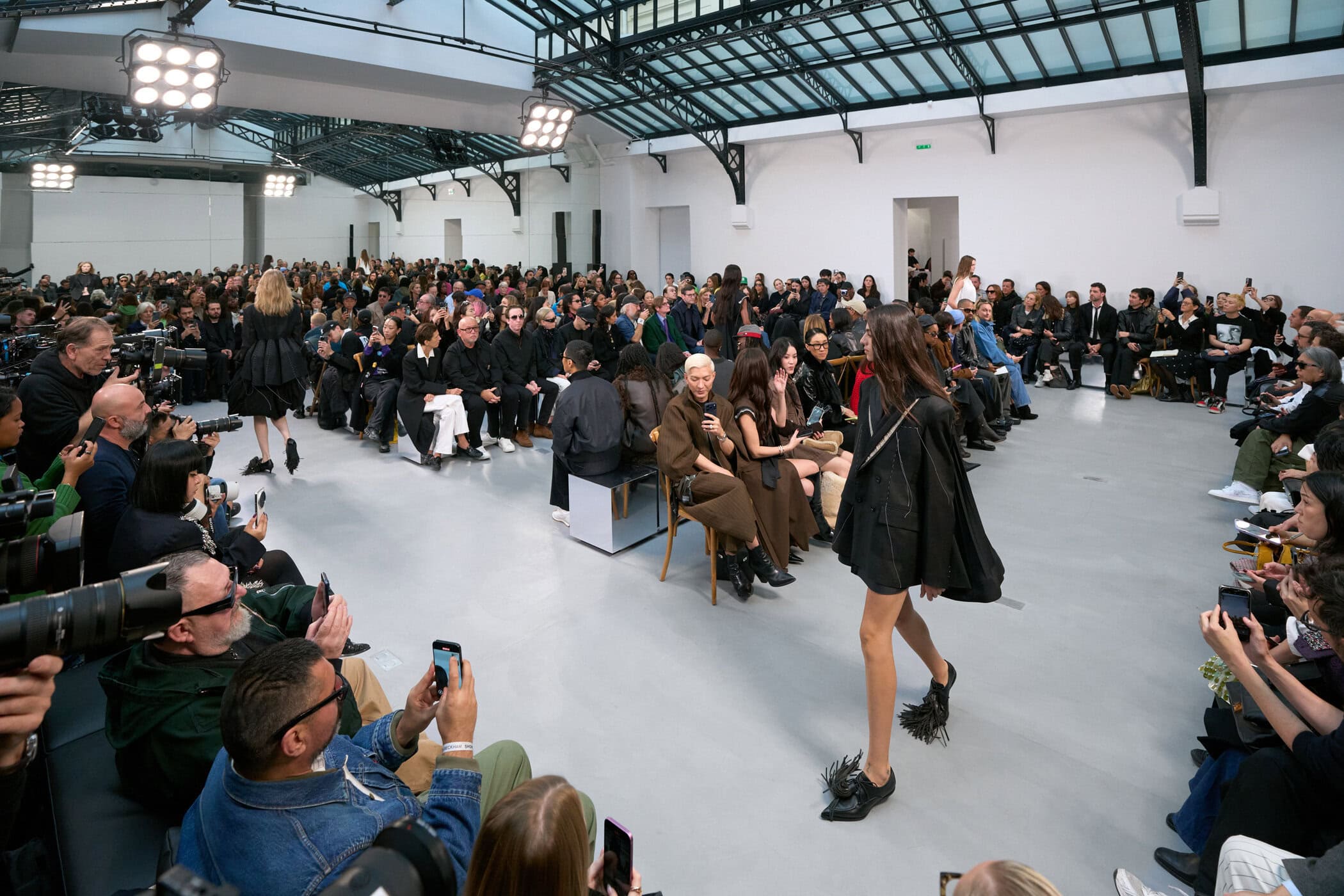 Sacai Spring 2026 Fashion Show Atmosphere