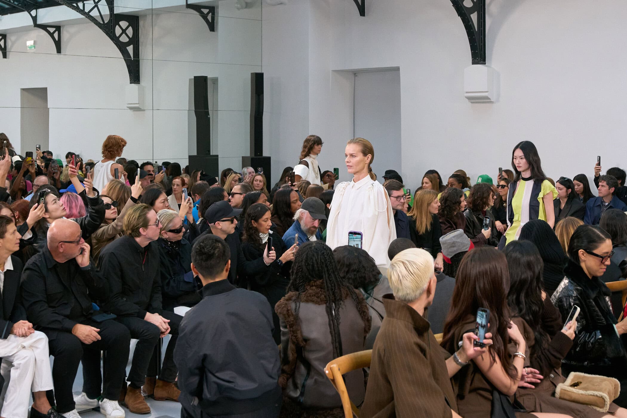 Sacai Spring 2026 Fashion Show Atmosphere