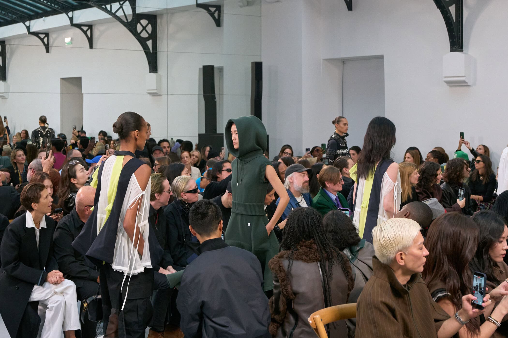 Sacai Spring 2026 Fashion Show Atmosphere