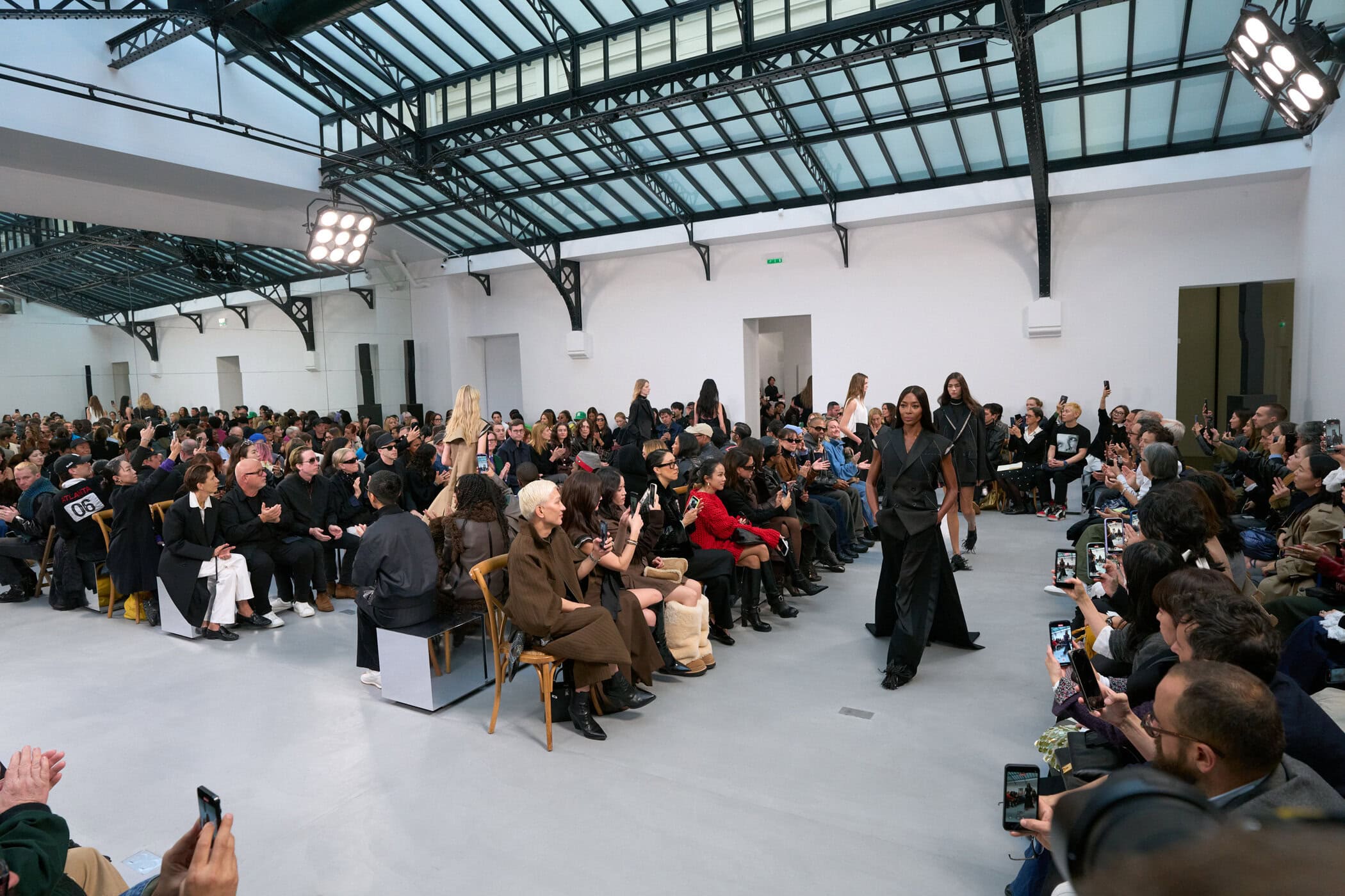 Sacai Spring 2026 Fashion Show Atmosphere