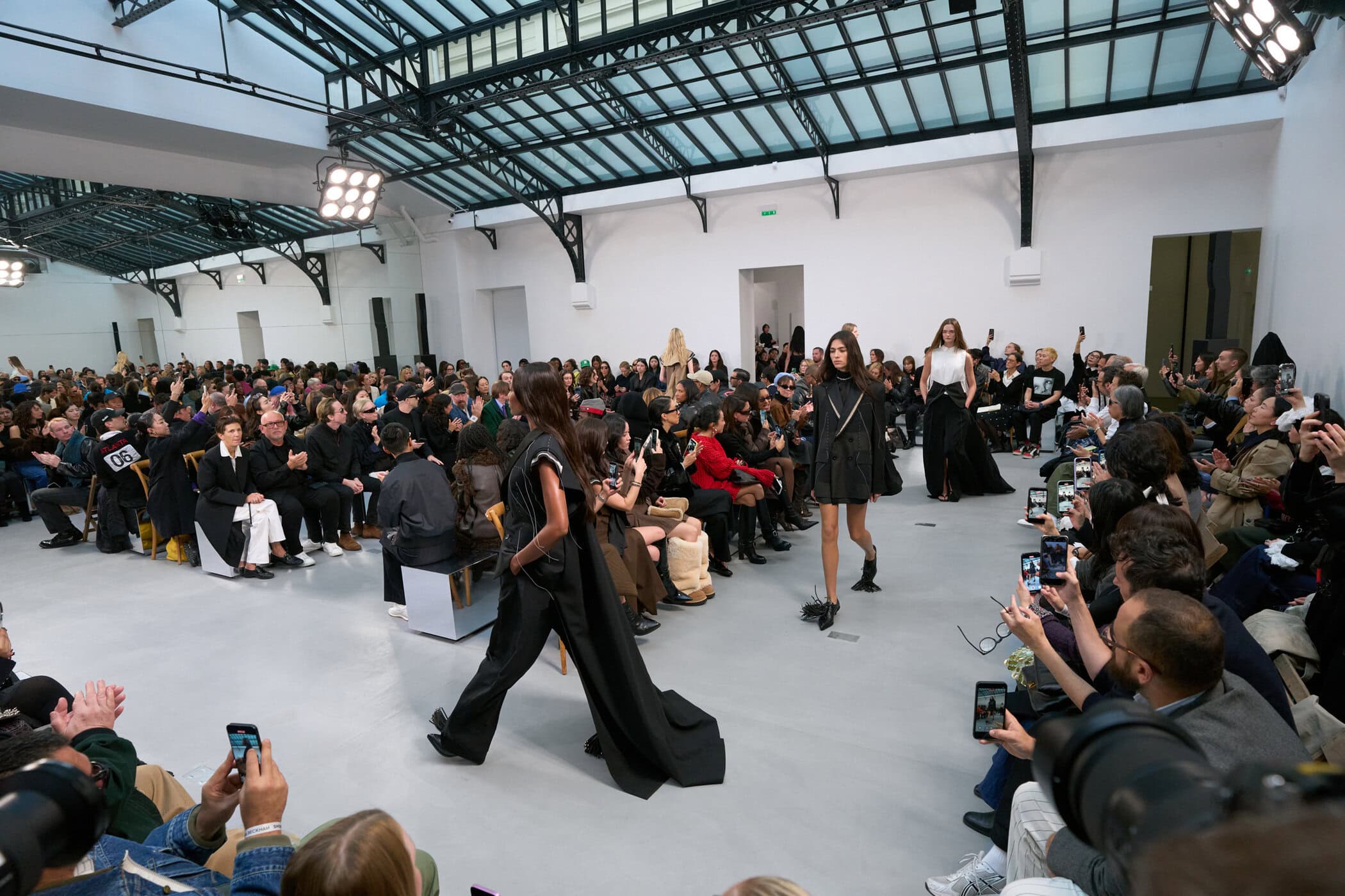 Sacai Spring 2026 Fashion Show Atmosphere