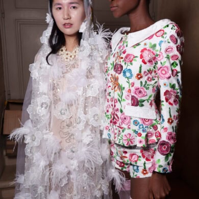 Shuting Qiu Spring 2026 Fashion Show Backstage