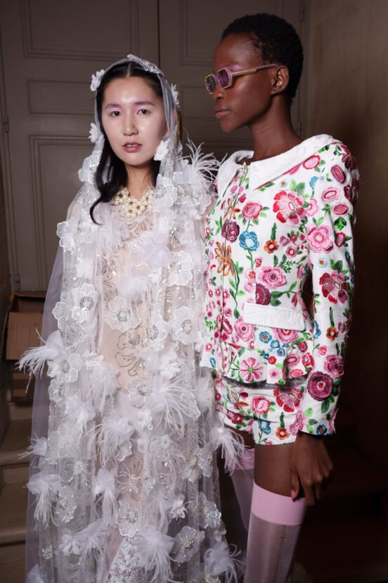 Shuting Qiu Spring 2026 Fashion Show Backstage