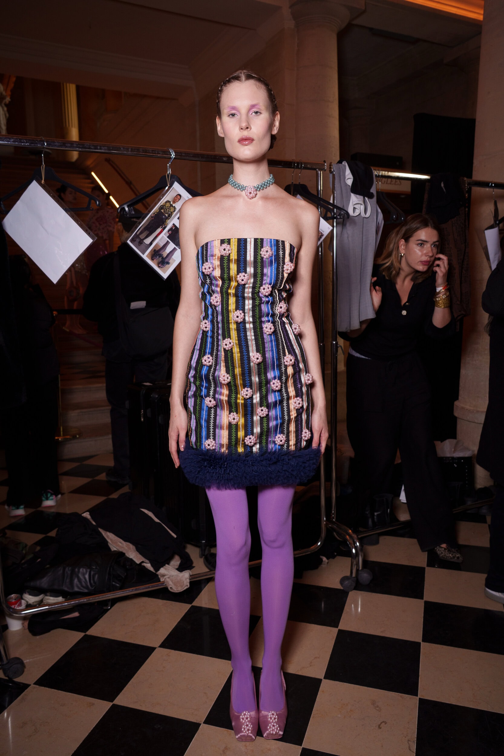 Shuting Qiu Spring 2026 Fashion Show Backstage