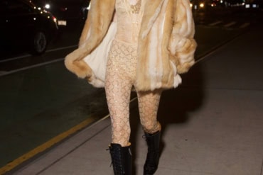 Suki Waterhouse wears Gucci in New York