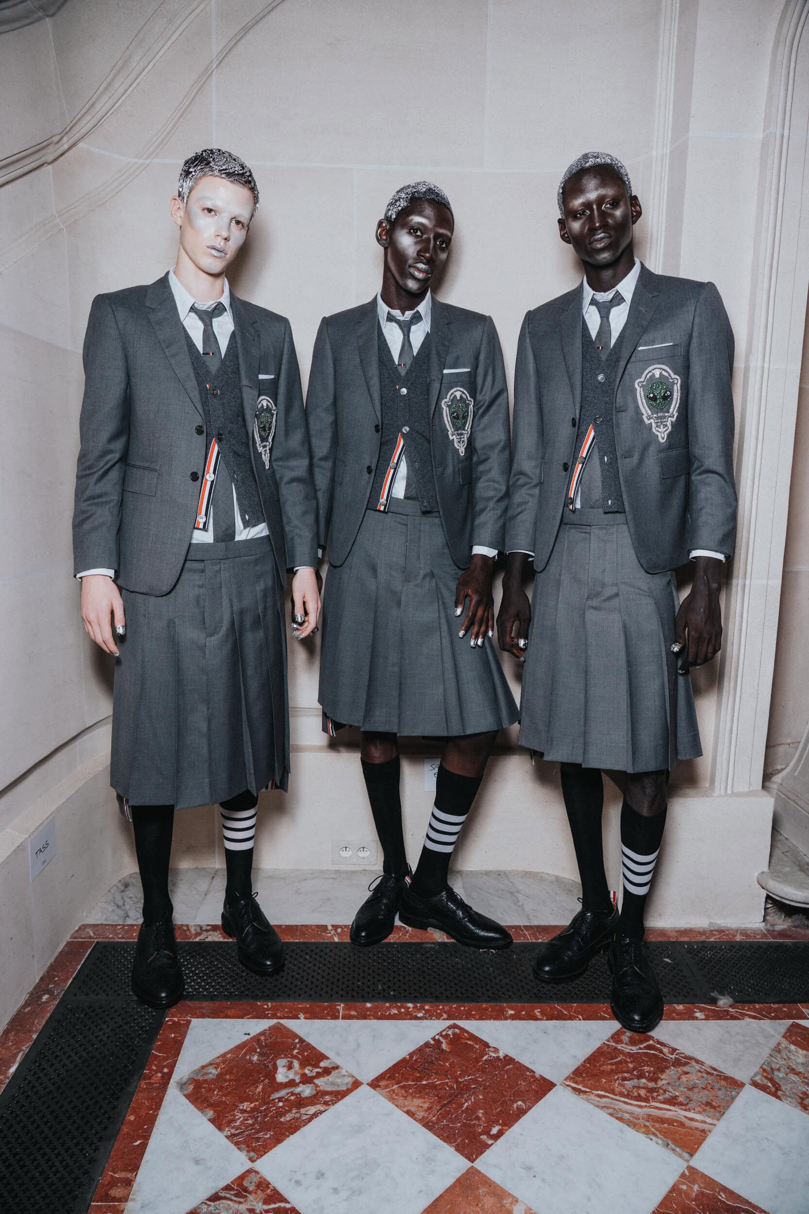 Thom Browne Spring 2026 Fashion Show Backstage