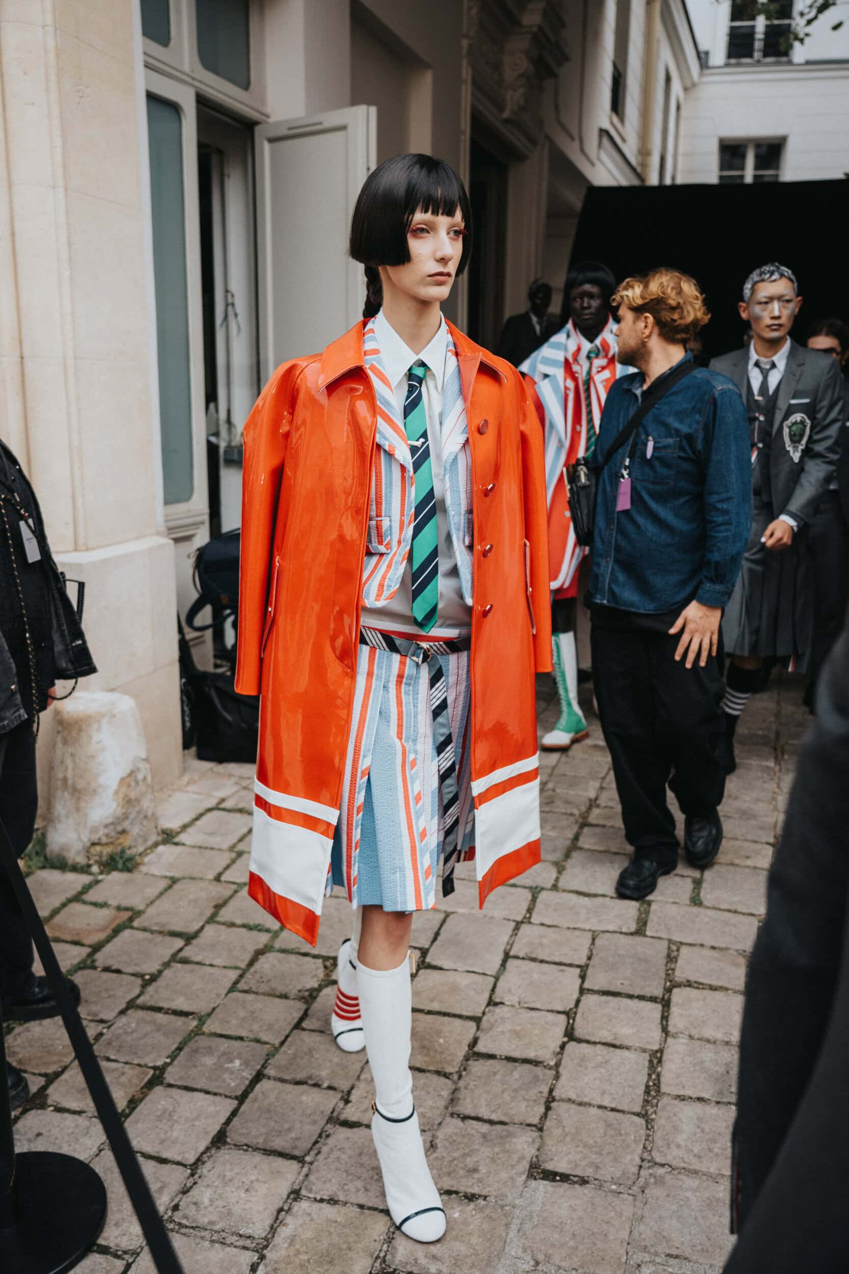 Thom Browne Spring 2026 Fashion Show Backstage