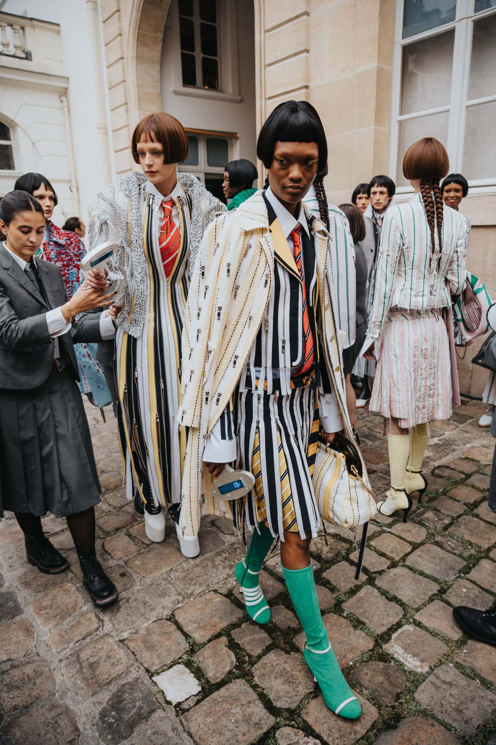 Thom Browne Spring 2026 Fashion Show Backstage