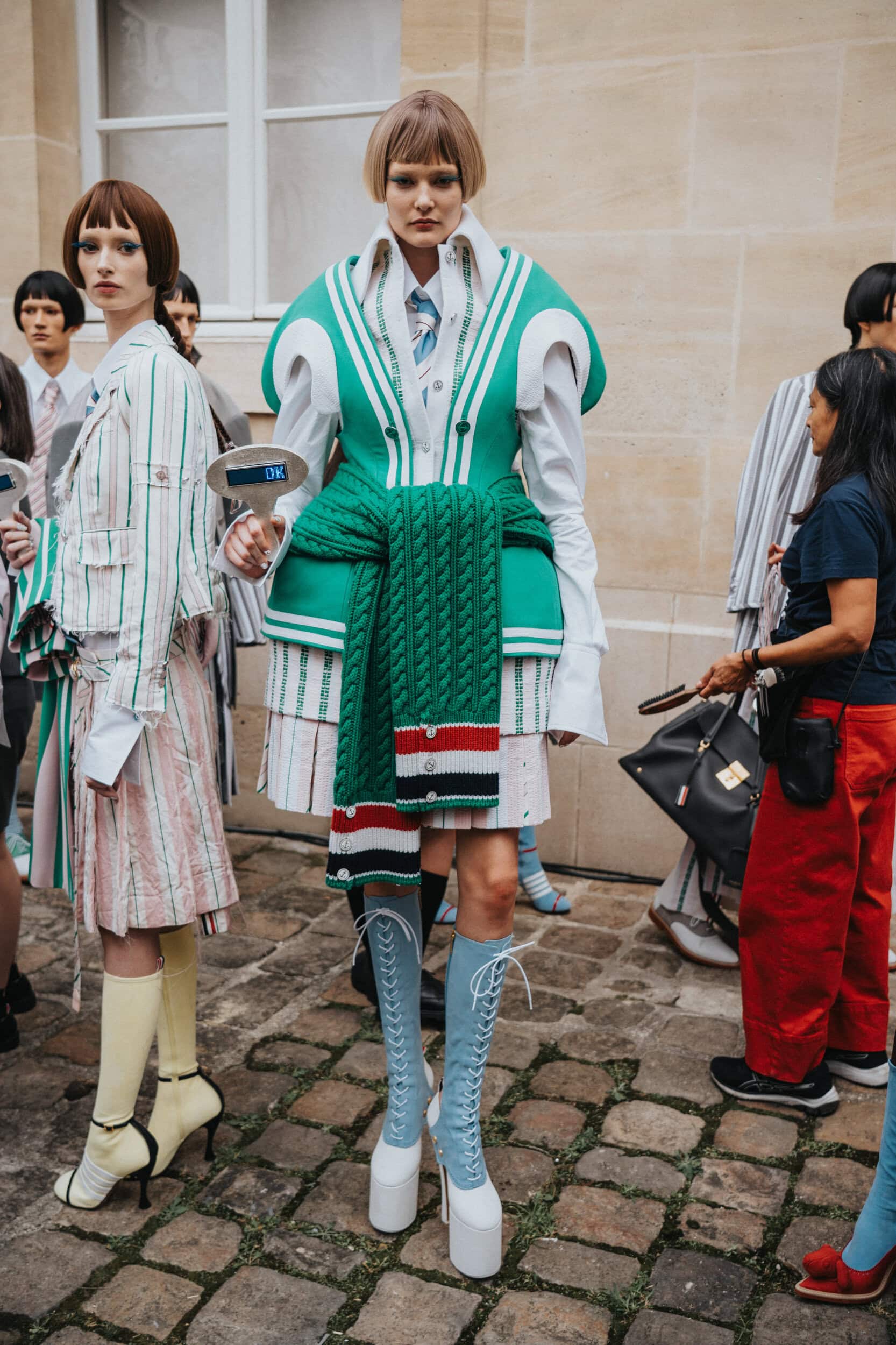 Thom Browne Spring 2026 Fashion Show Backstage