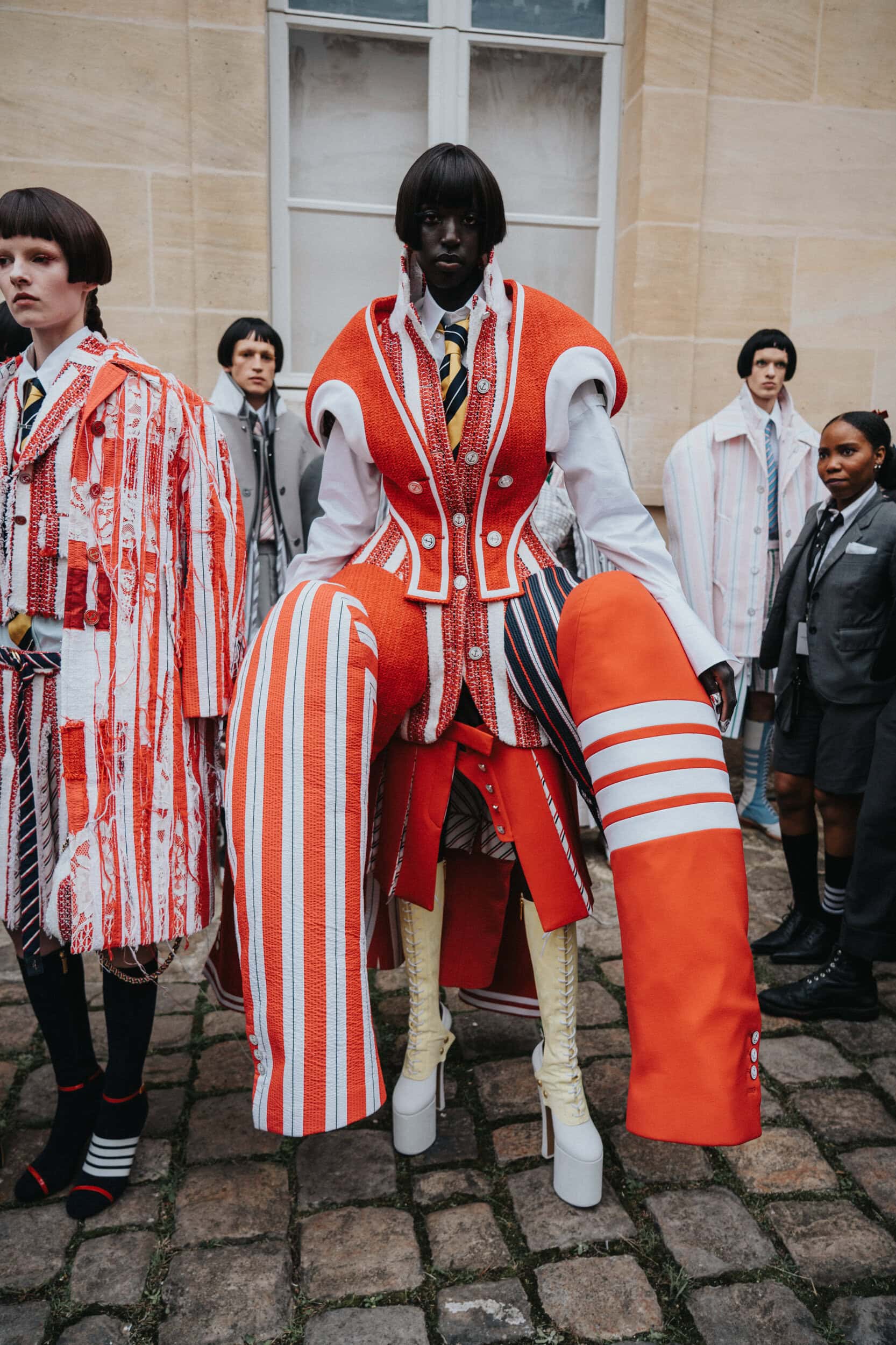 Thom Browne Spring 2026 Fashion Show Backstage